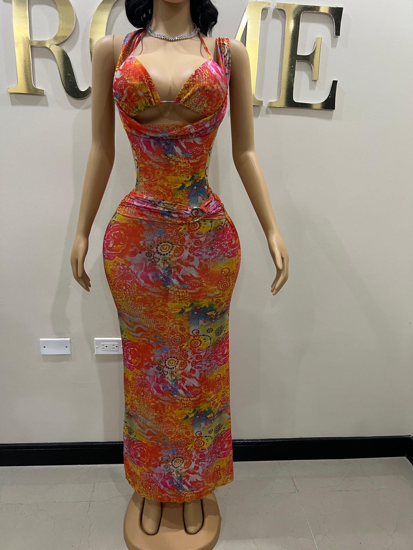 Alani Mesh 2 Pcs Dress