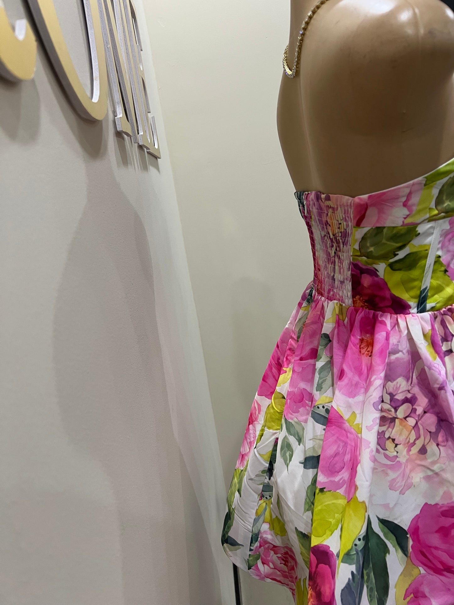 Princess Diana Floral Garden Dress (Pink)