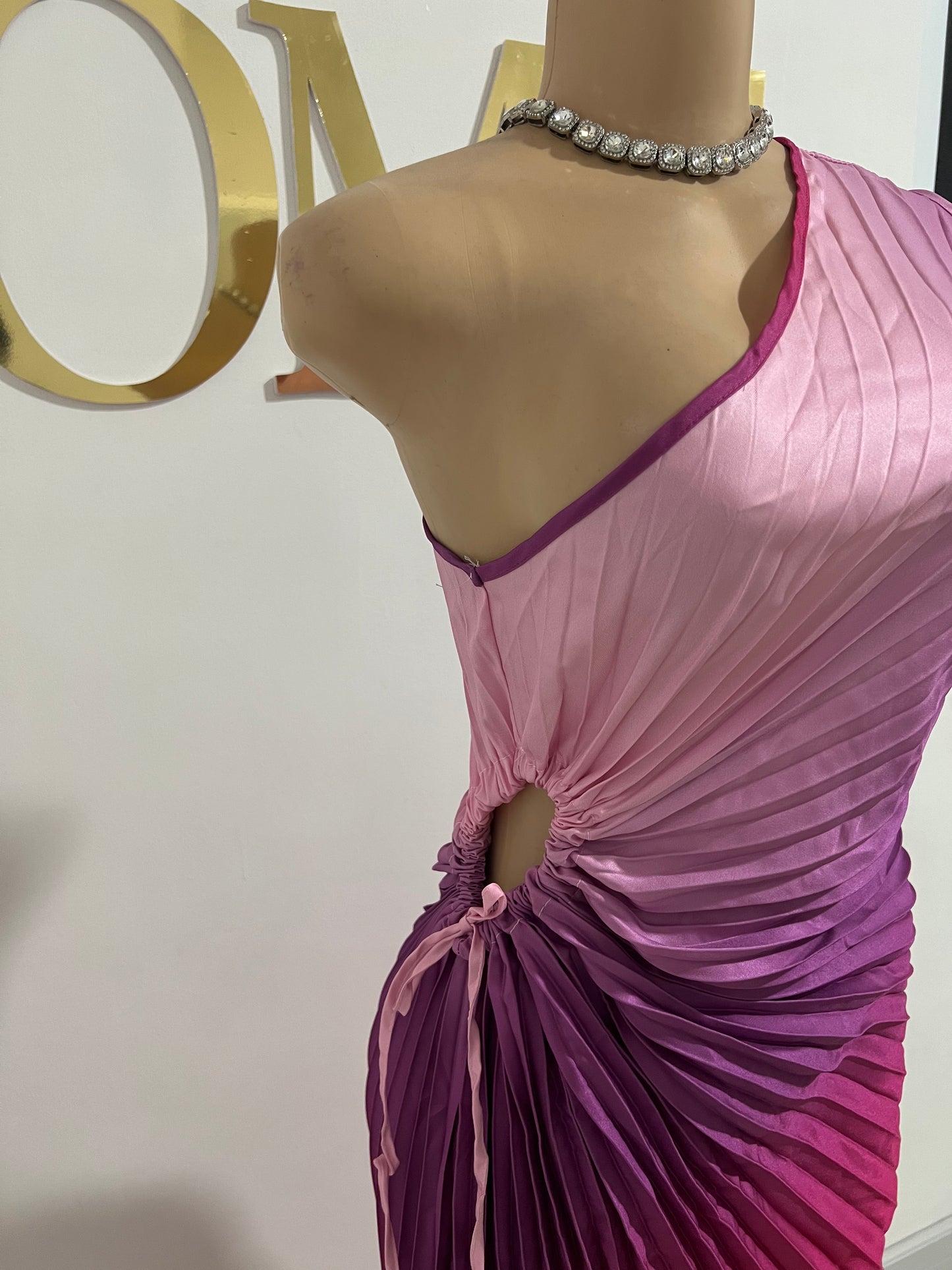 Carli Dress (Pink - purple)