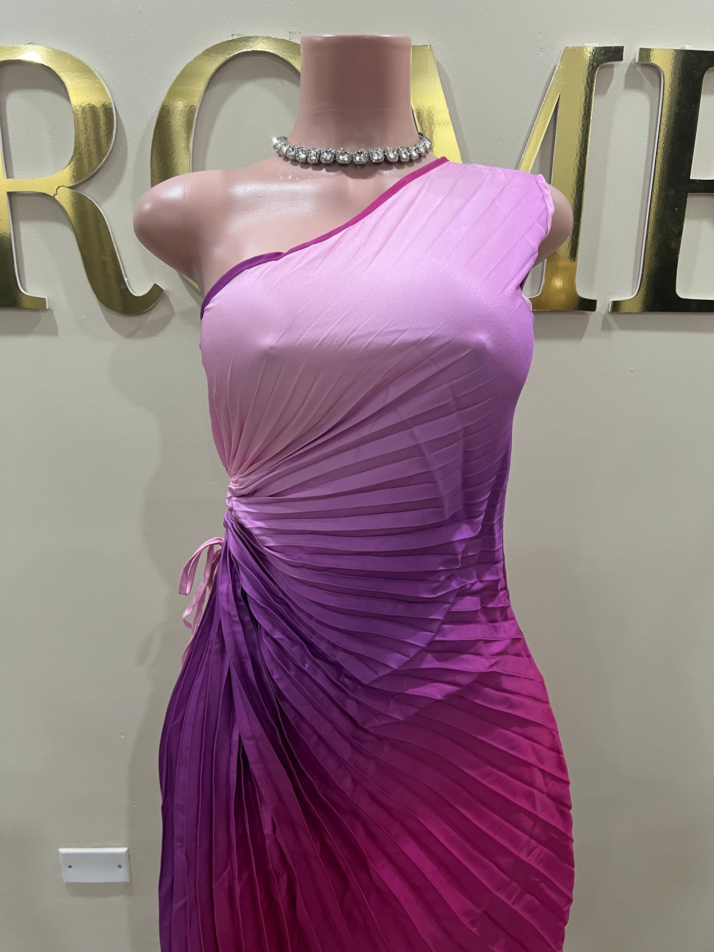 Carli Dress (Pink - purple)