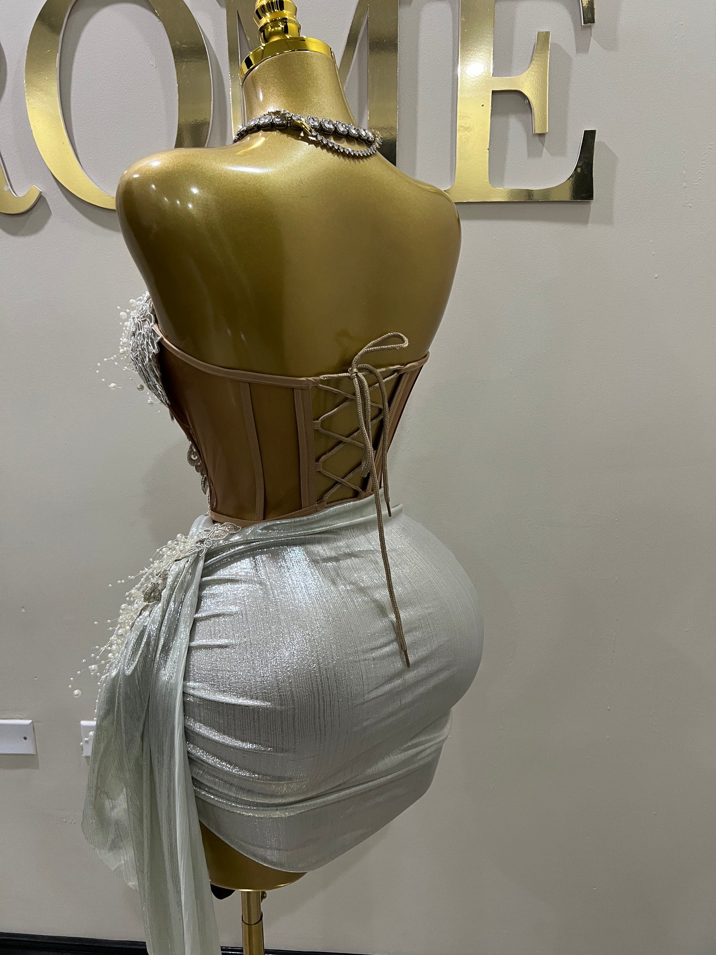 Pearl Glacier Skirt Set