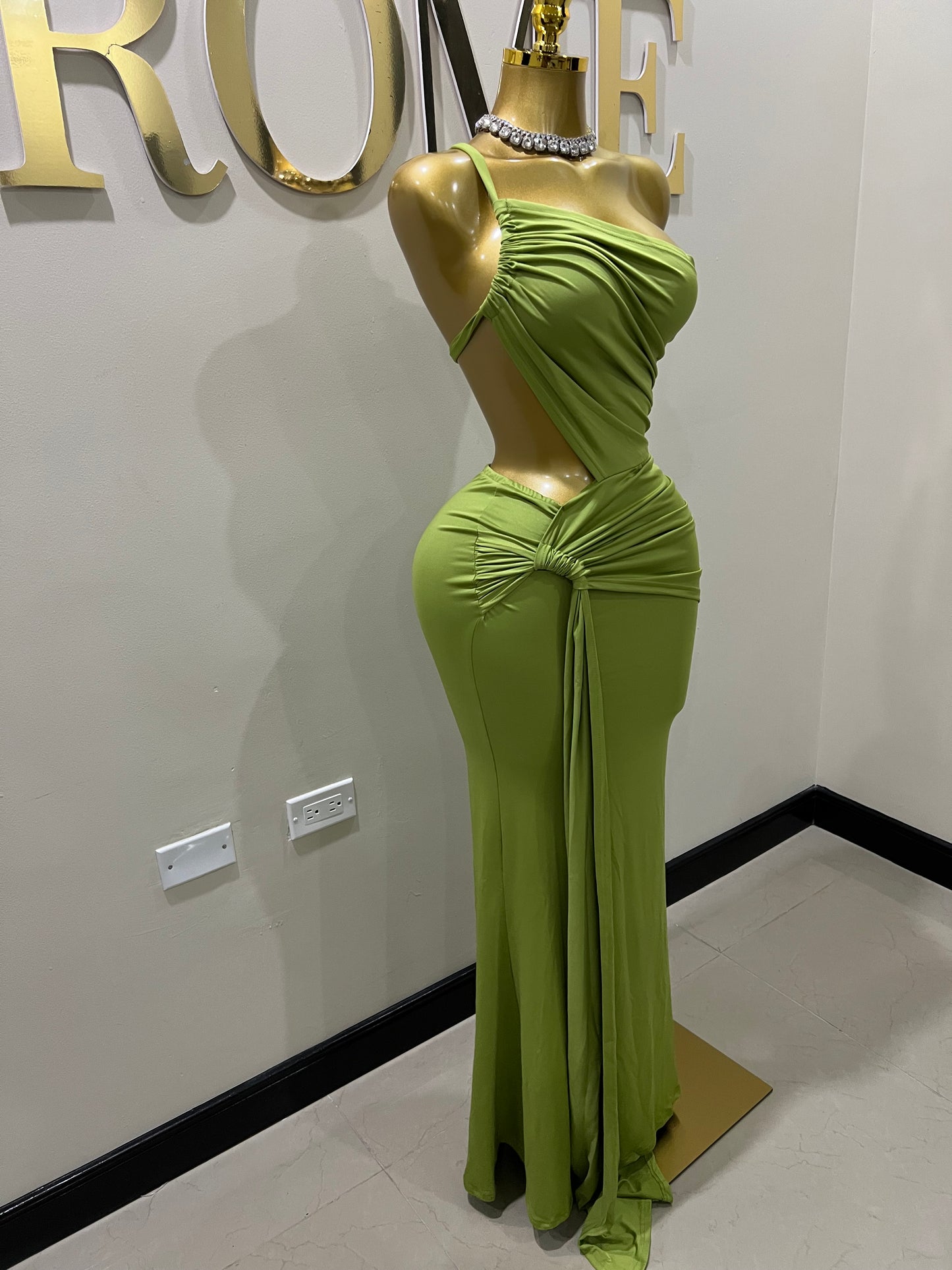 Emma Giselle Dress (Green)