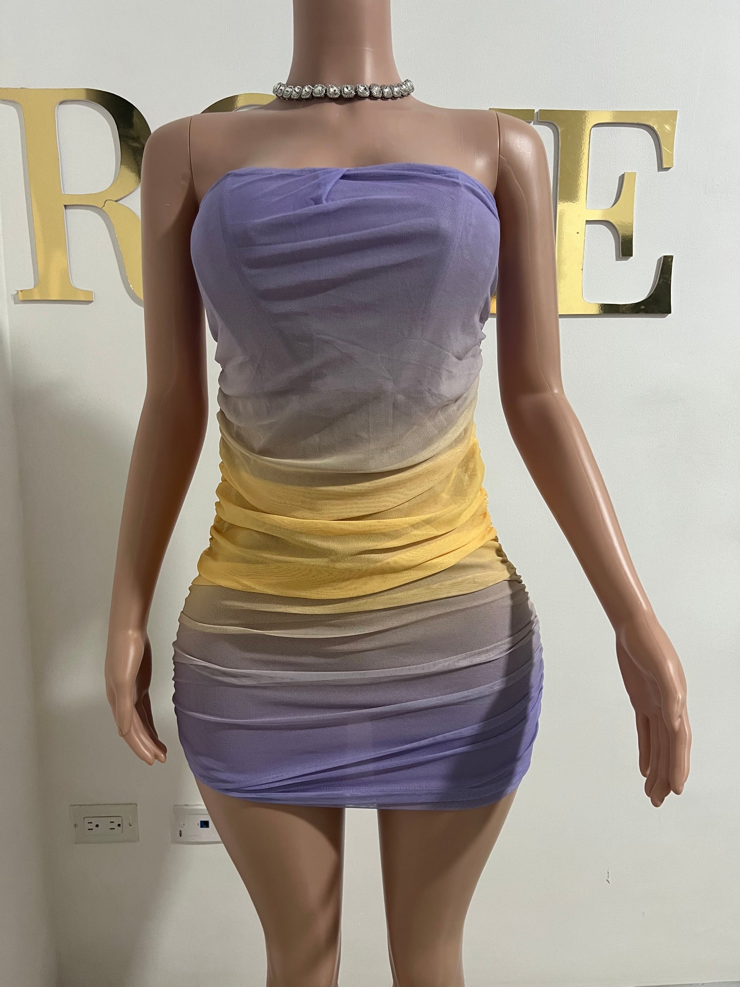 Candi Porsha Dress (Purple)