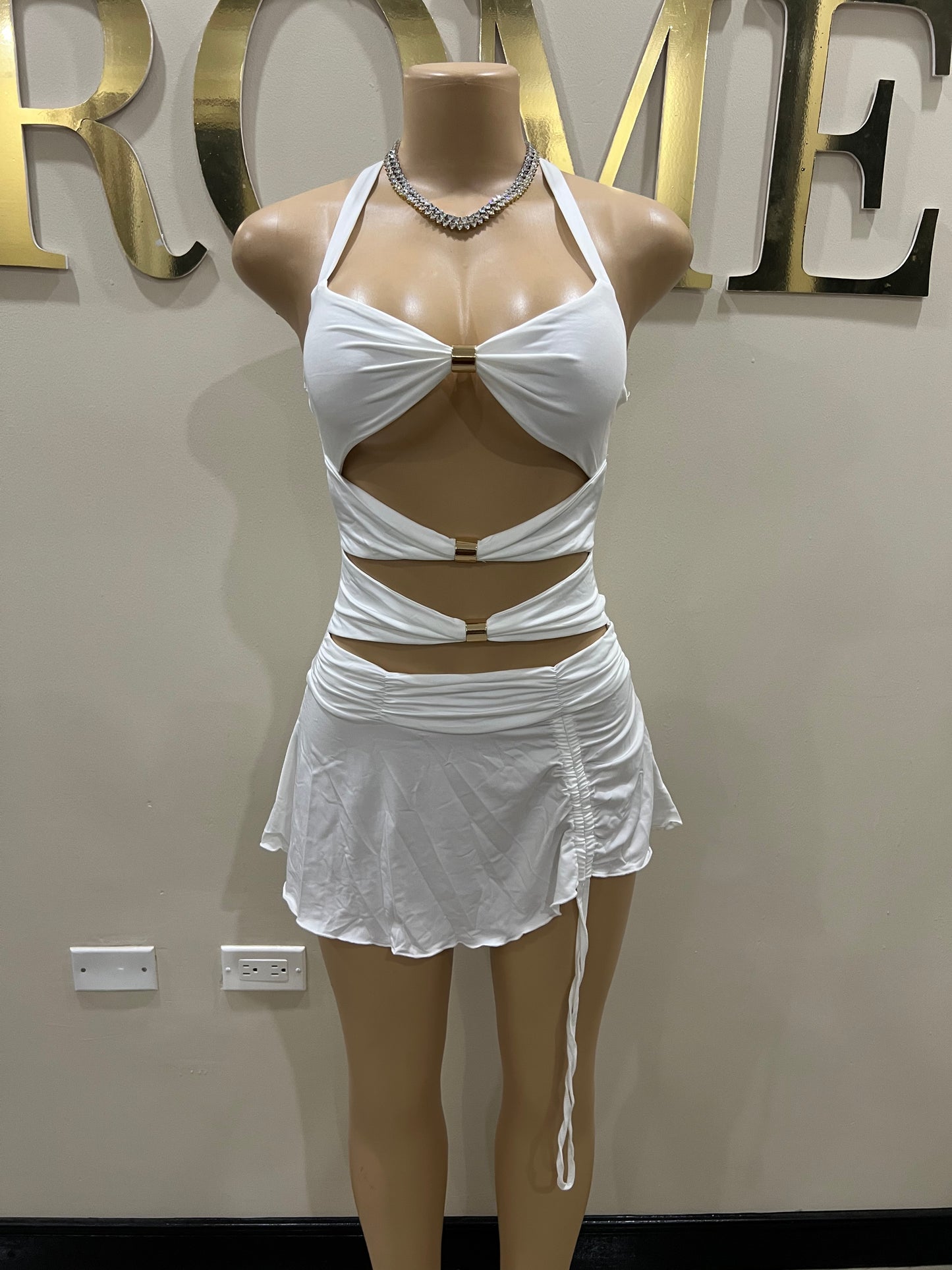 Kitty Femi Dress (White)