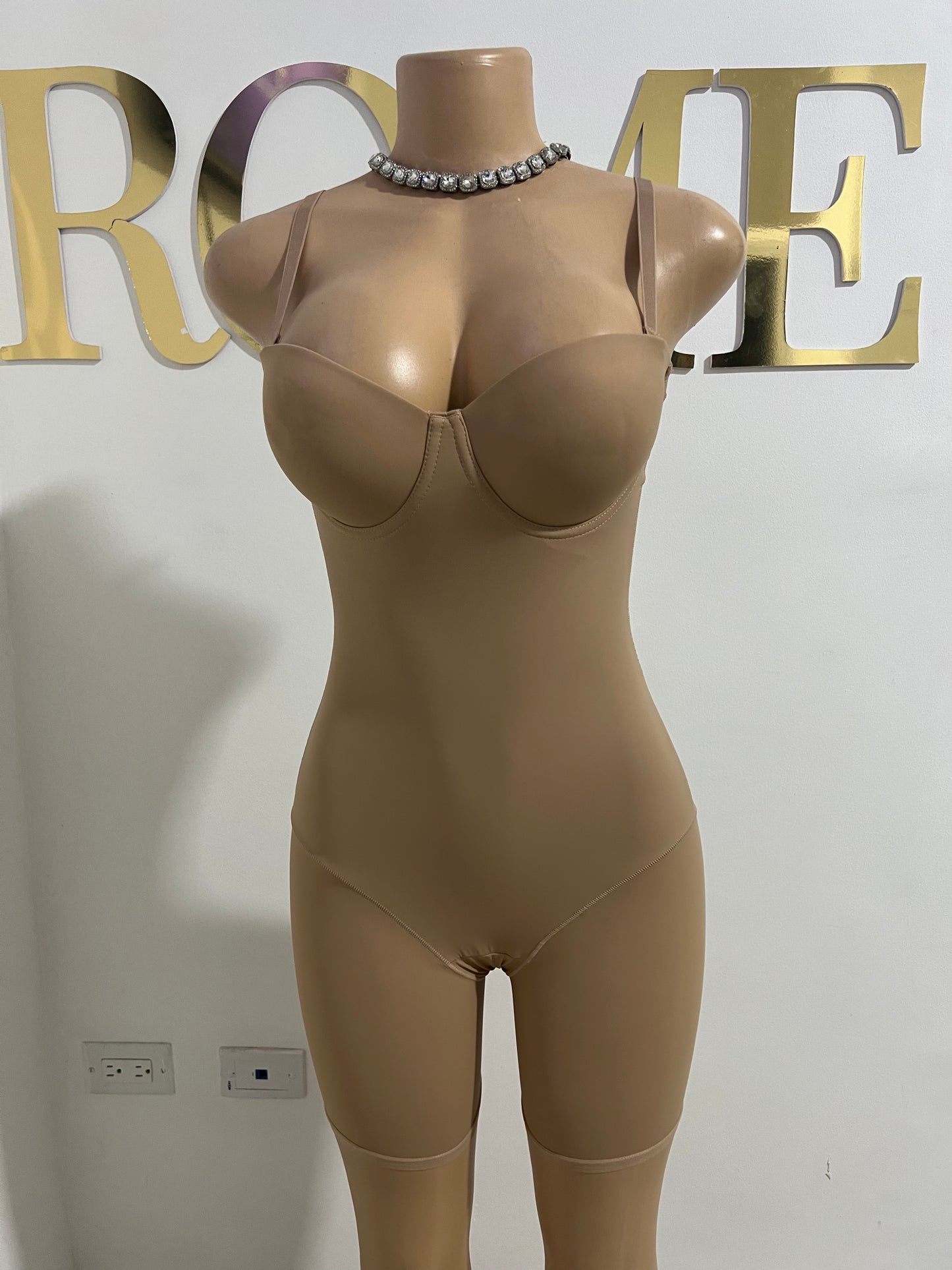 Shapewear Lingerie Bodysuit 2 (Brown)