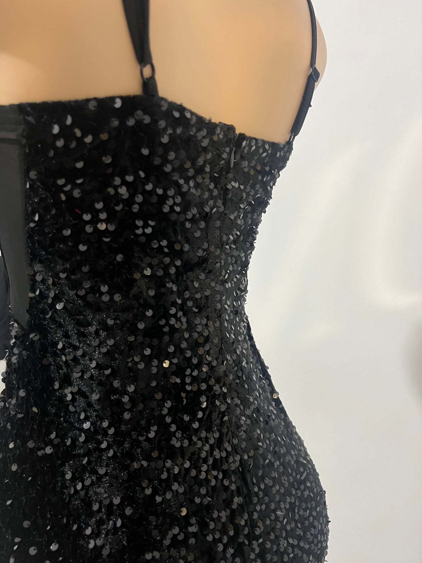 Corset Hollywood Dress (Black)