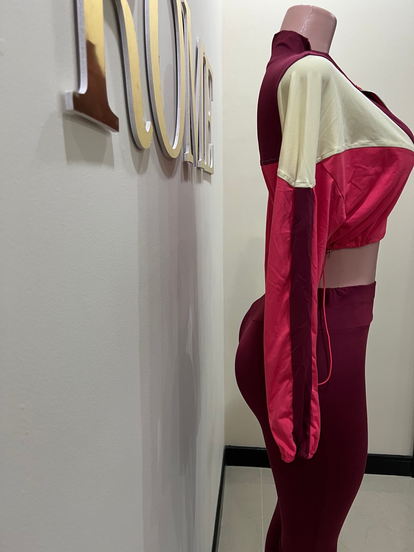 Candy Tracksuit (Burgundy)