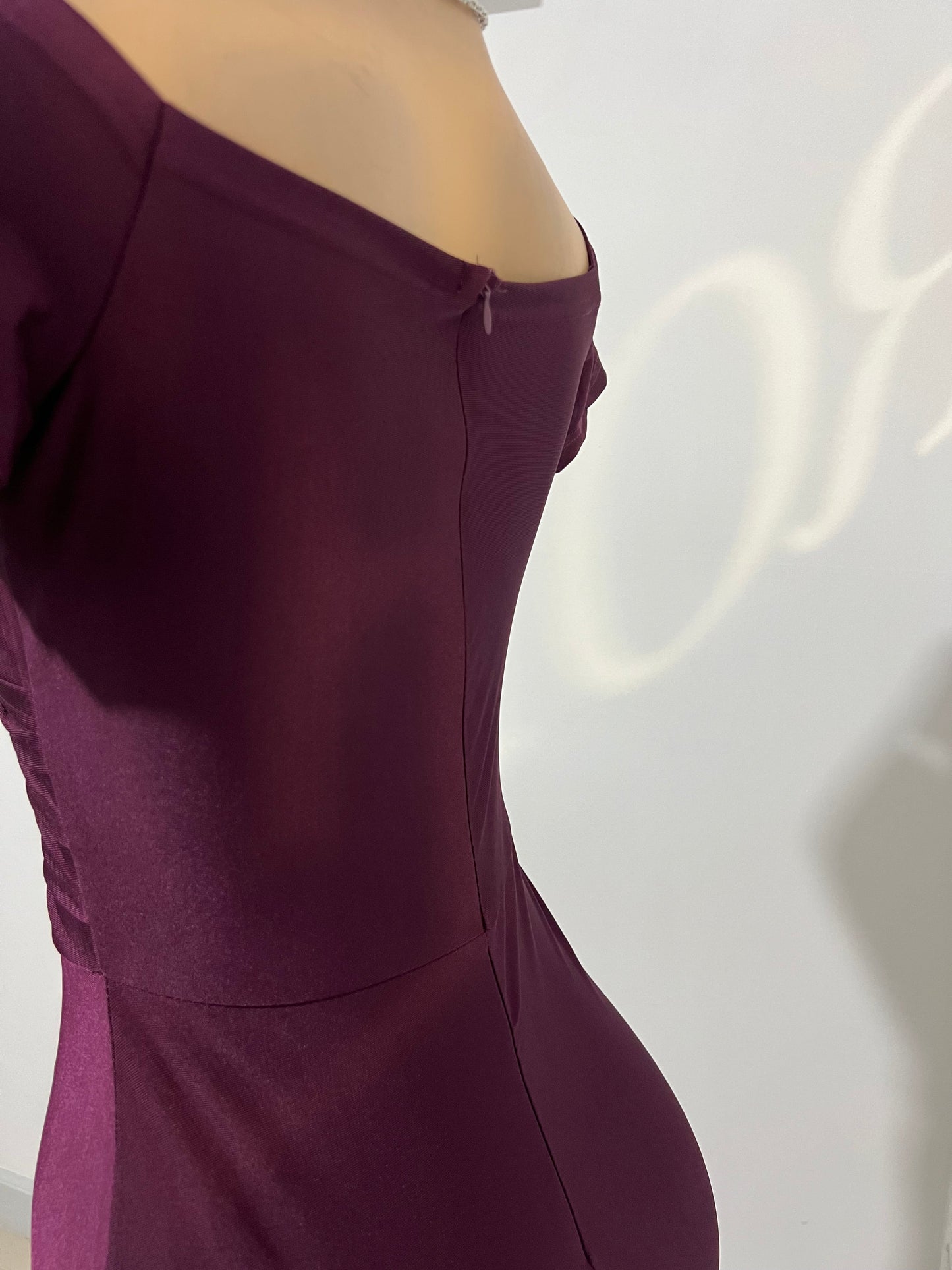 Kerry Short Sleeve Dress (Purple)