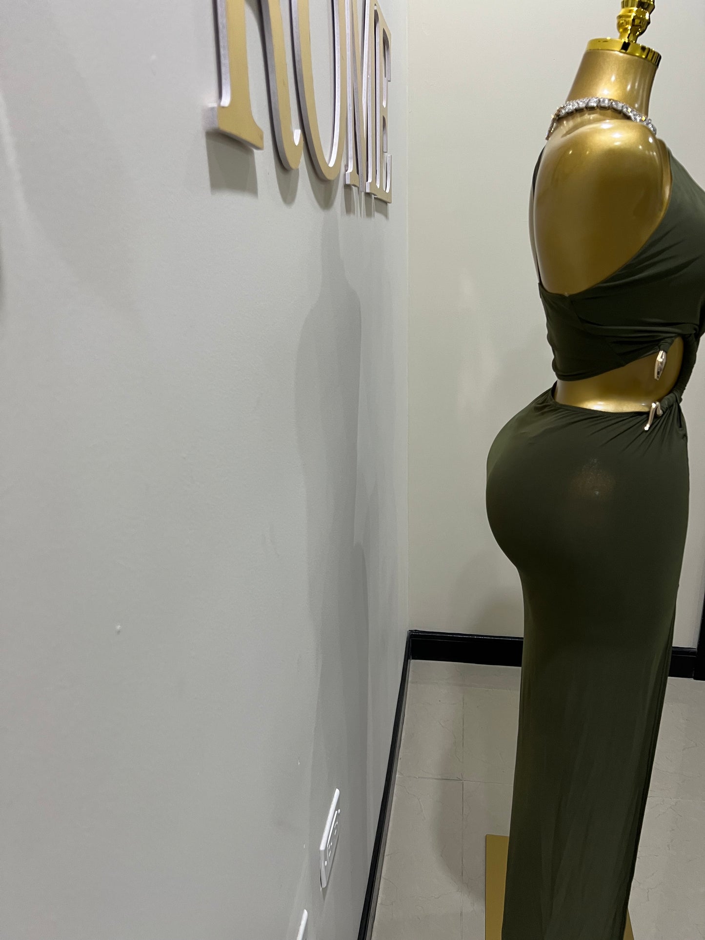 Snake Ming Dress (Green)