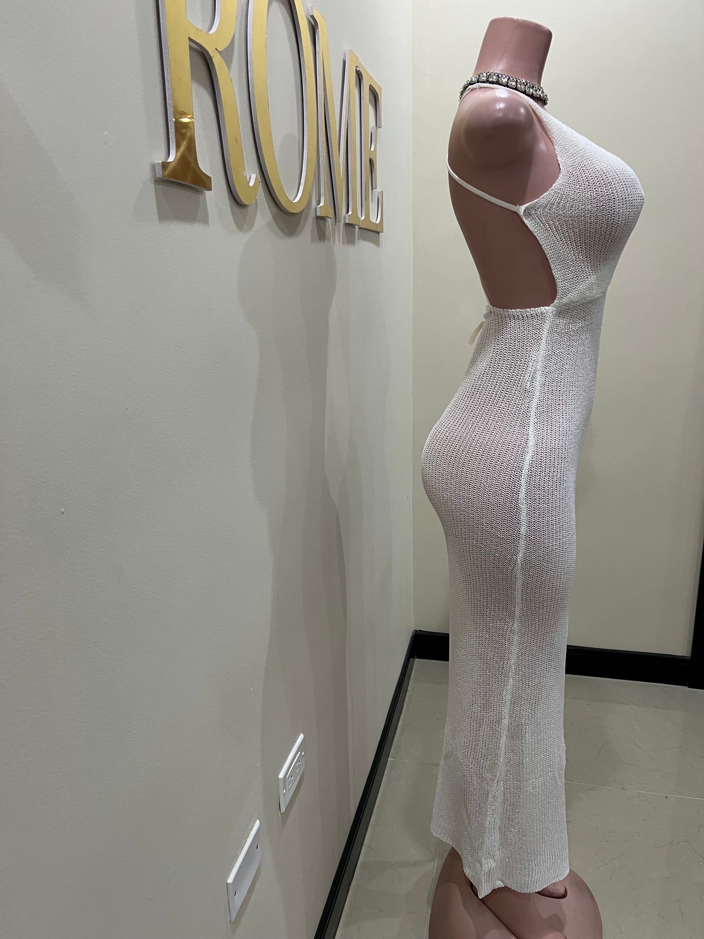 Lianna Resort Dress (White)