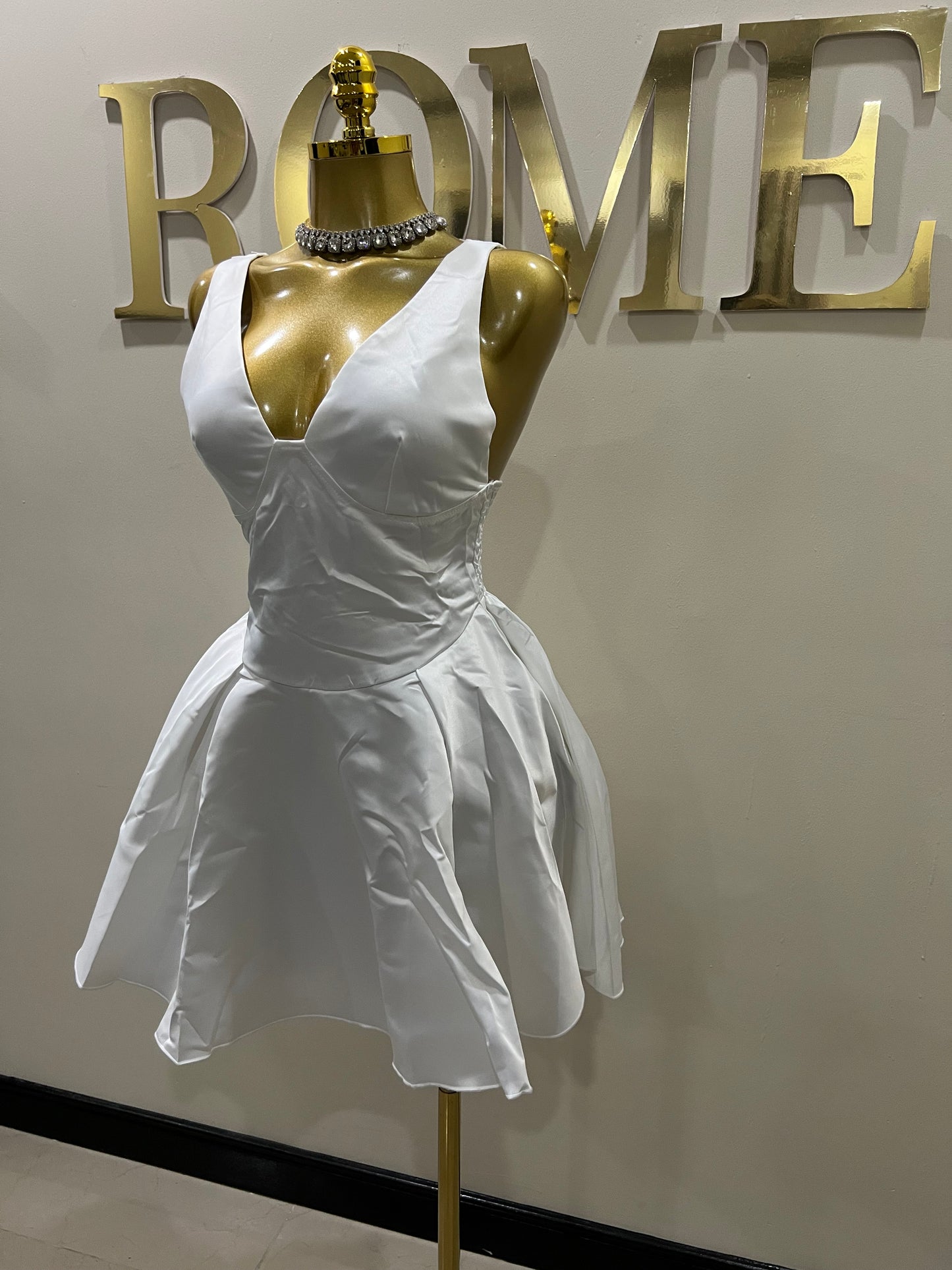 Tara Diana Dress (White)