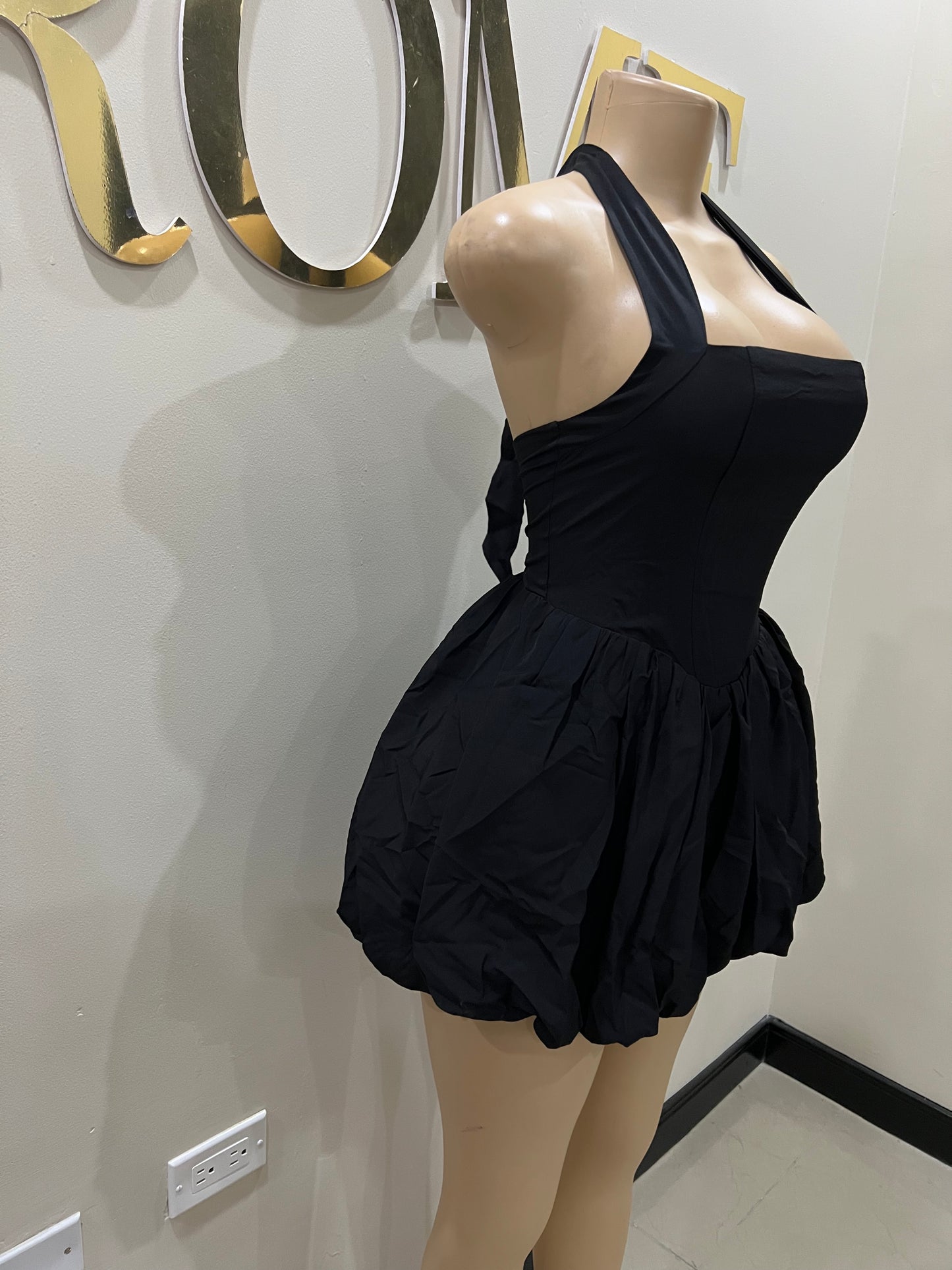 Diana Pumpkin Dress 2 (Black)