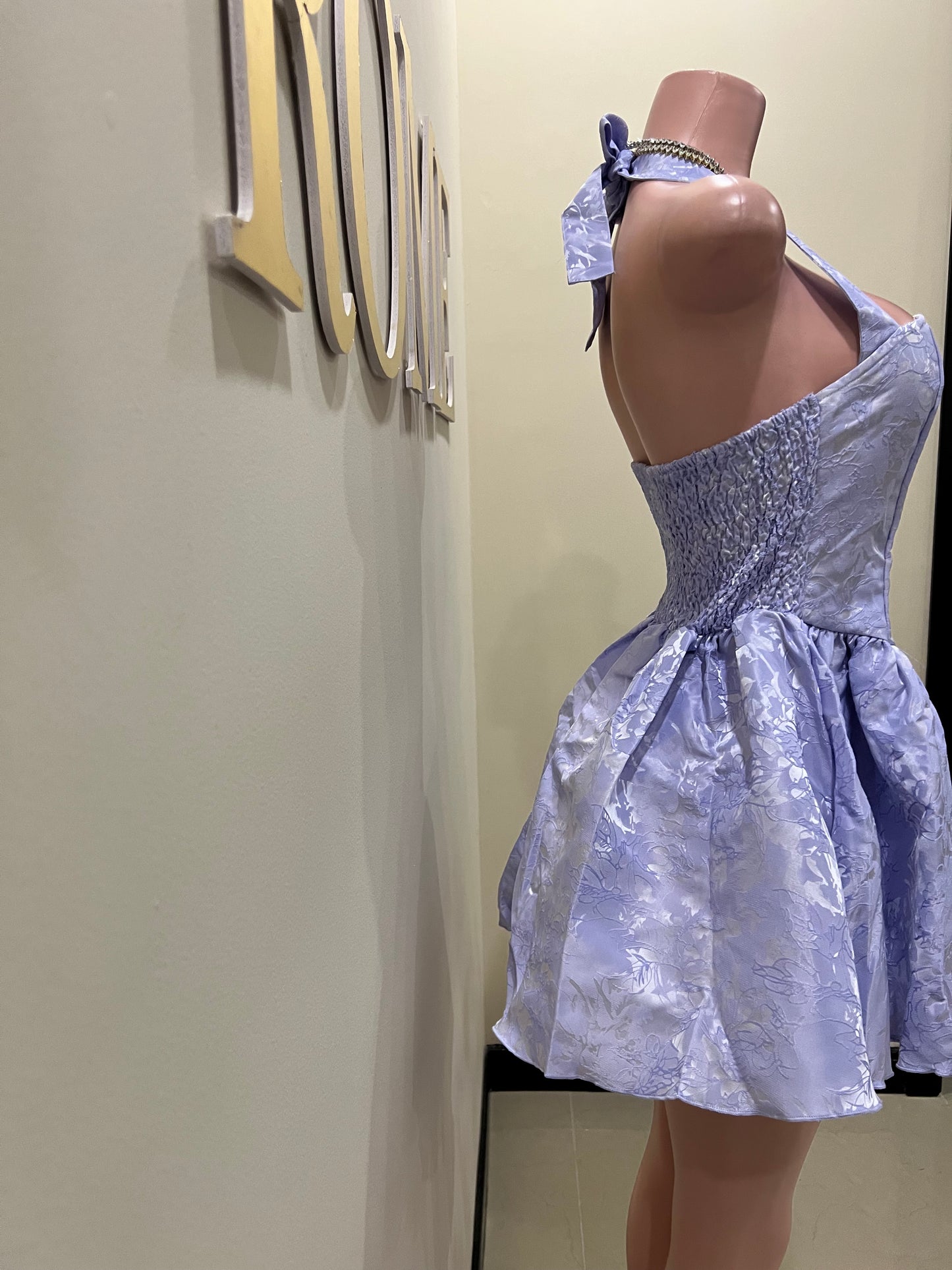 Diana Scape Dress (Purple)