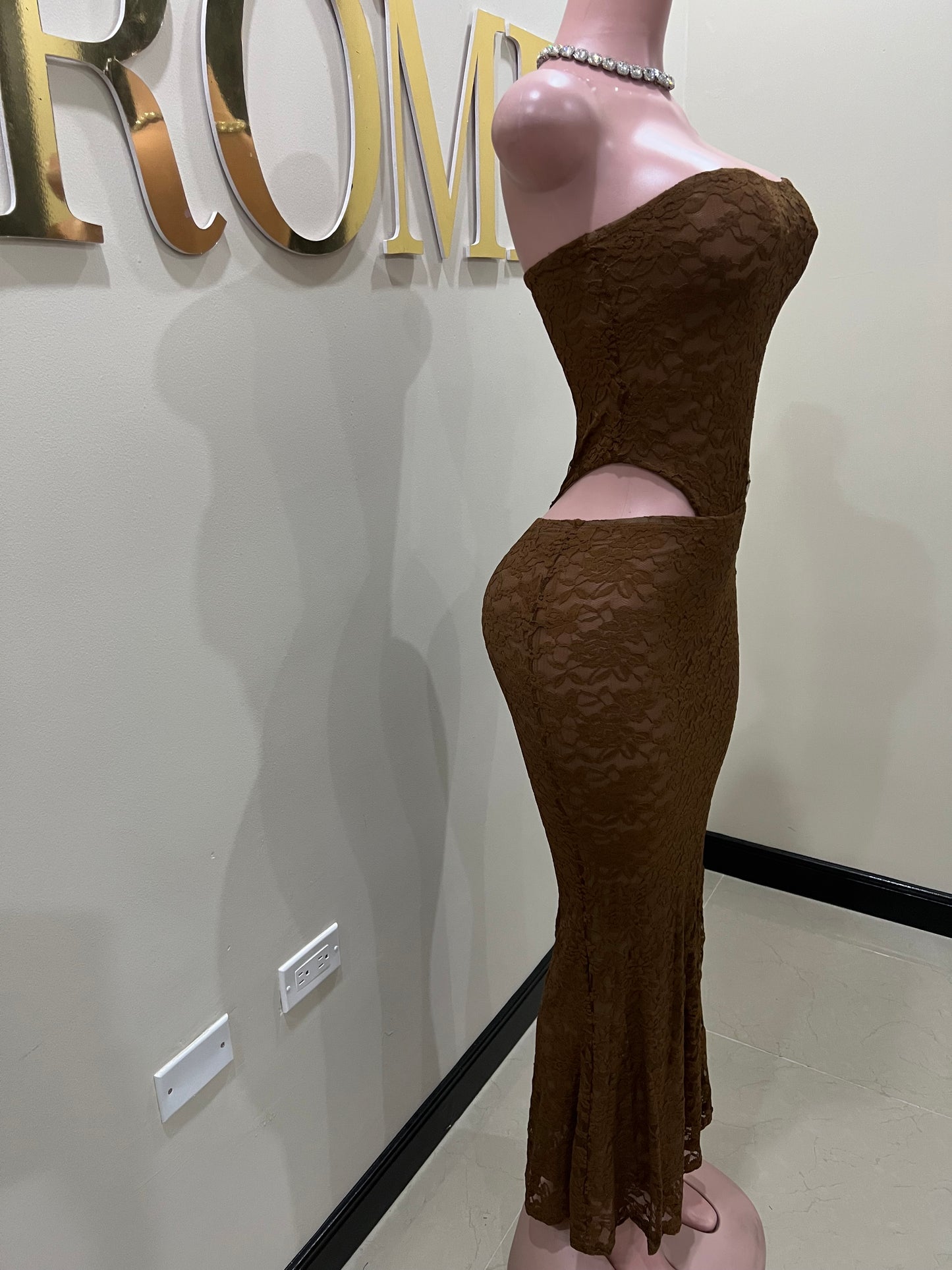 Luna Lace Bodysuit & Skirt Set