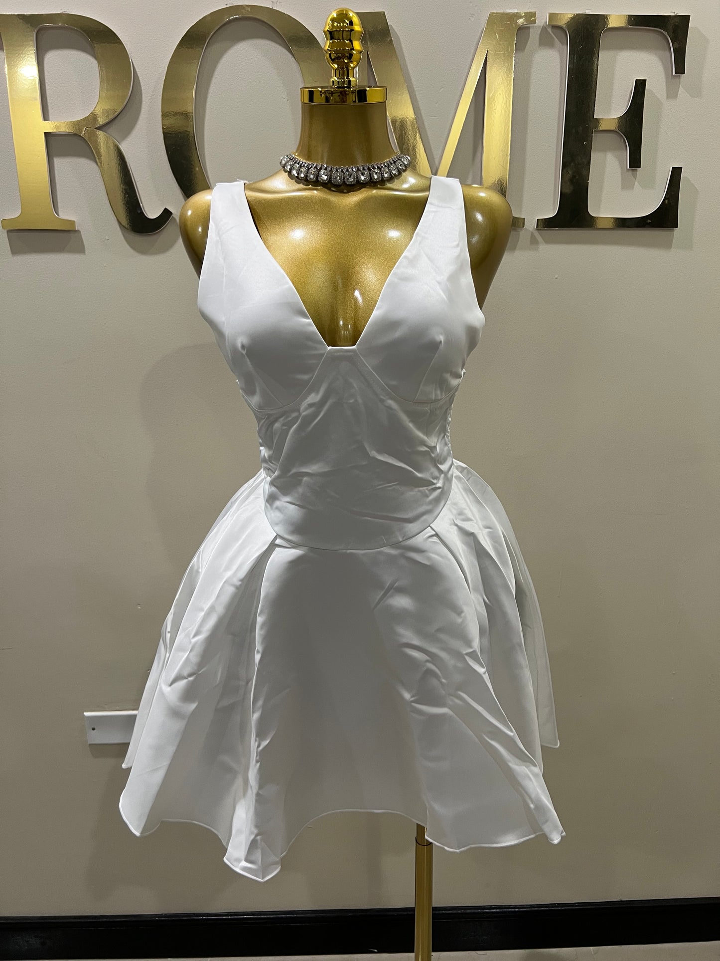 Tara Diana Dress (White)