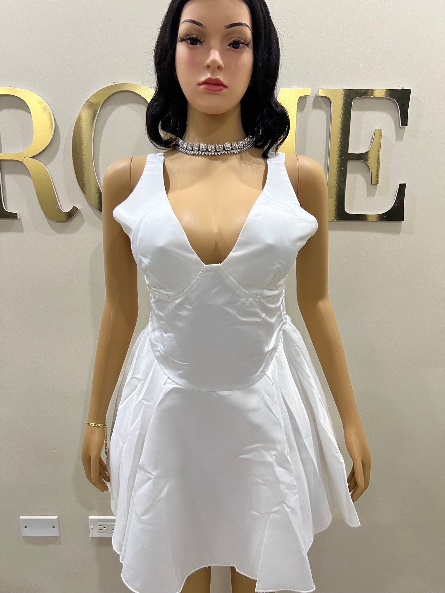 Tara Diana Dress (White)