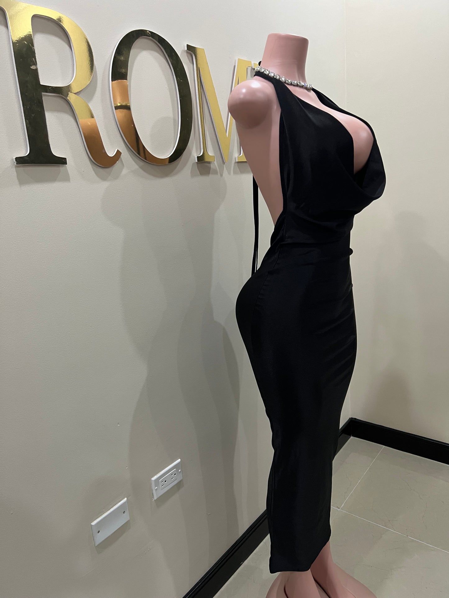 Sinatra Slay Dress (Black)