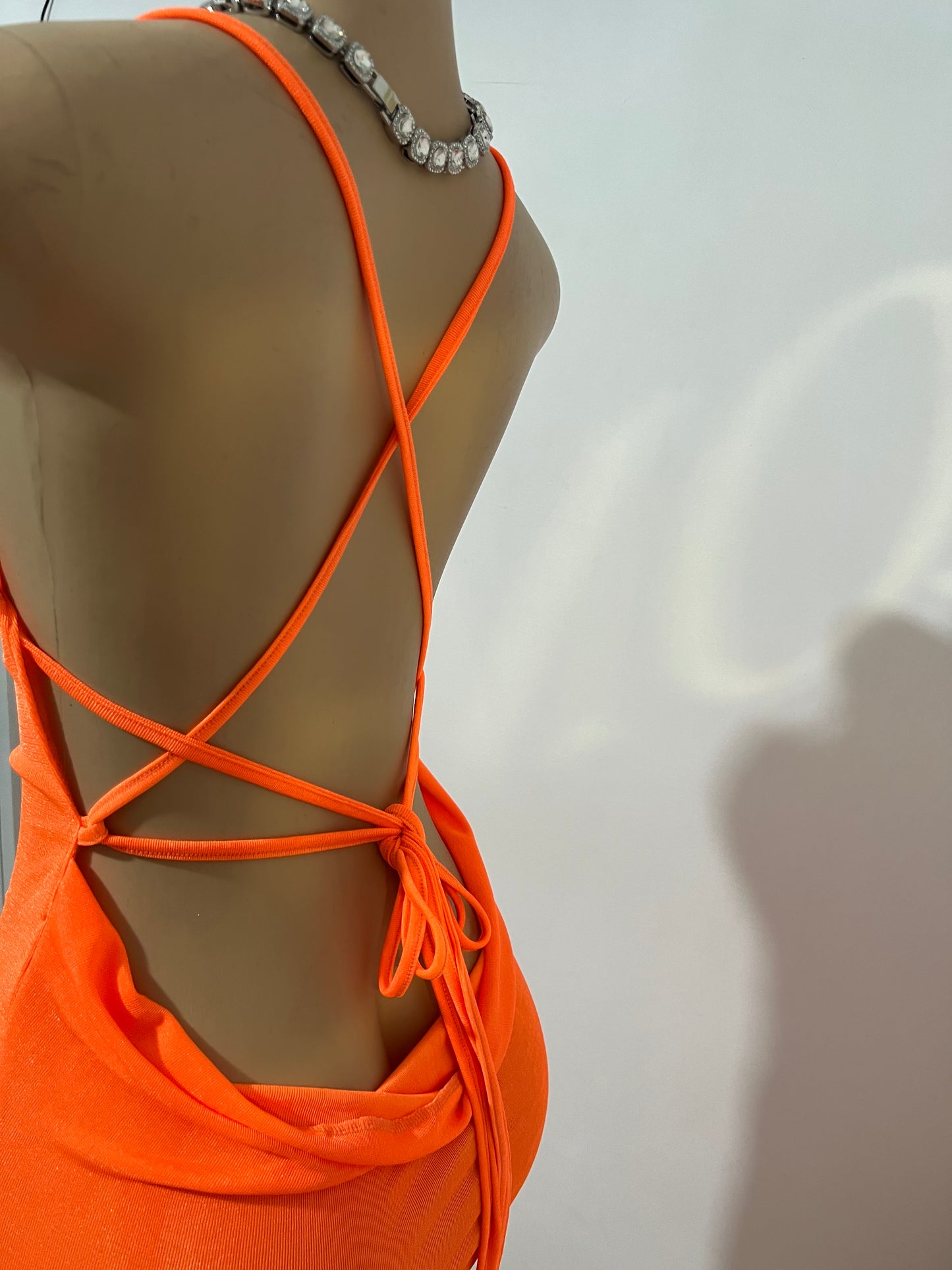 Carey Vibe Dress (Orange)