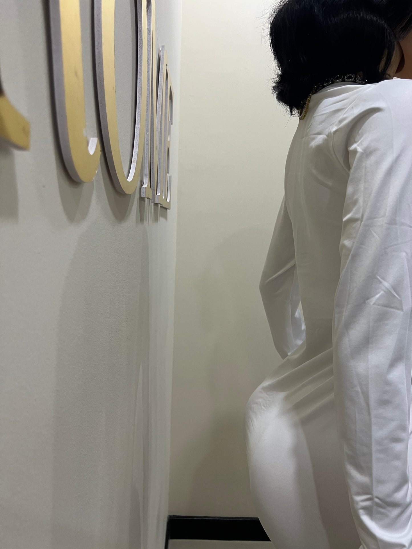 Mia Slay Vibe Dress (White)