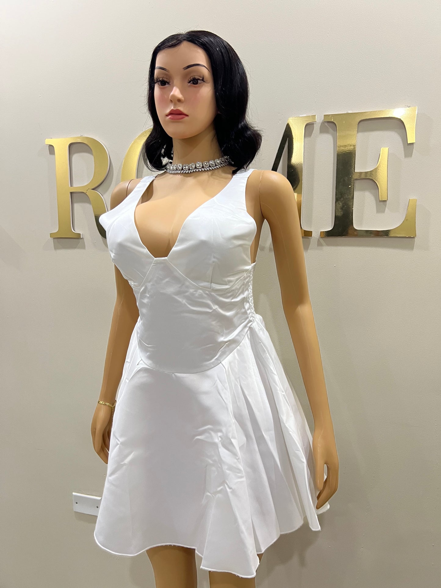 Tara Diana Dress (White)