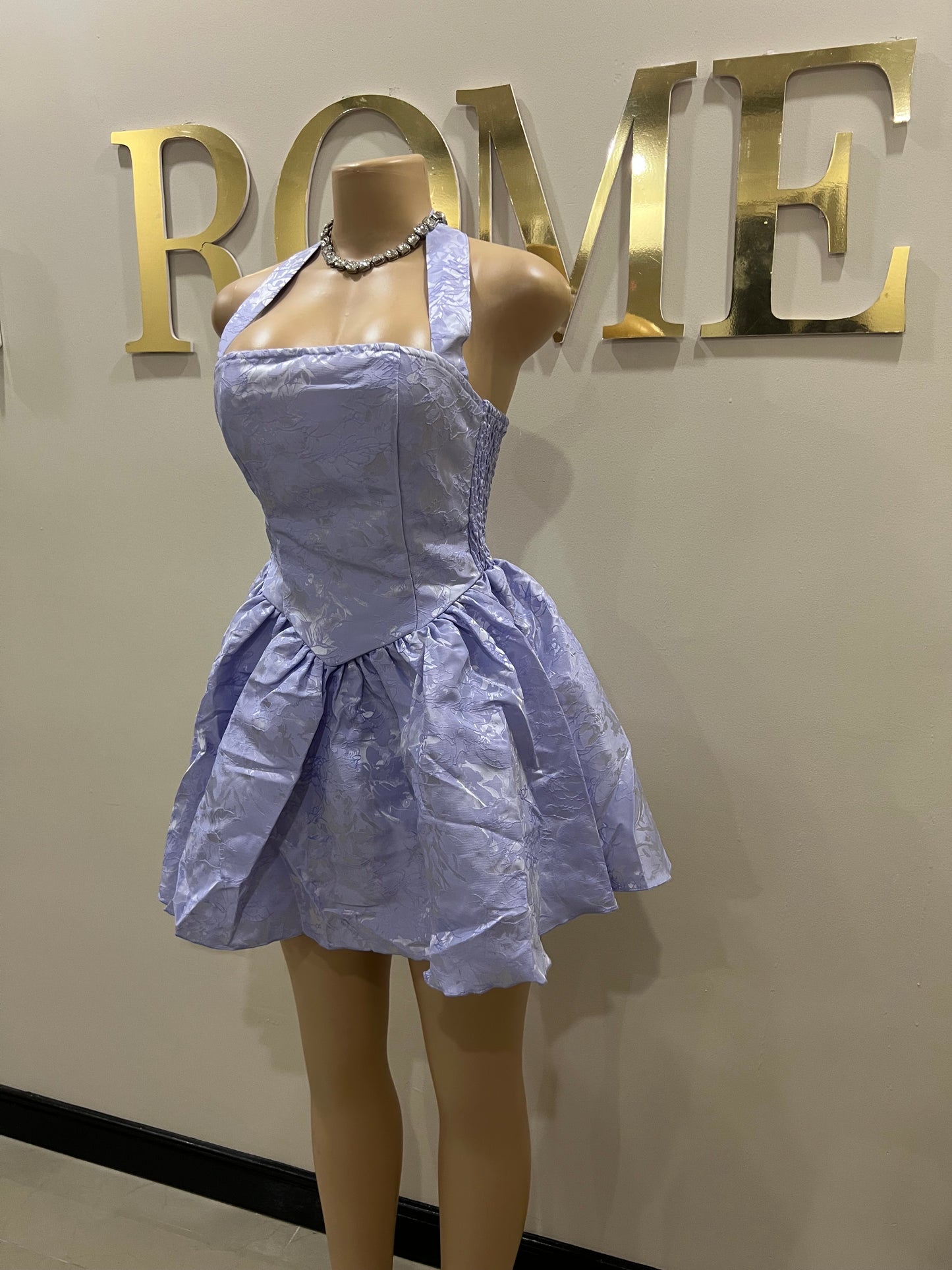 Diana Scape Dress (Purple)