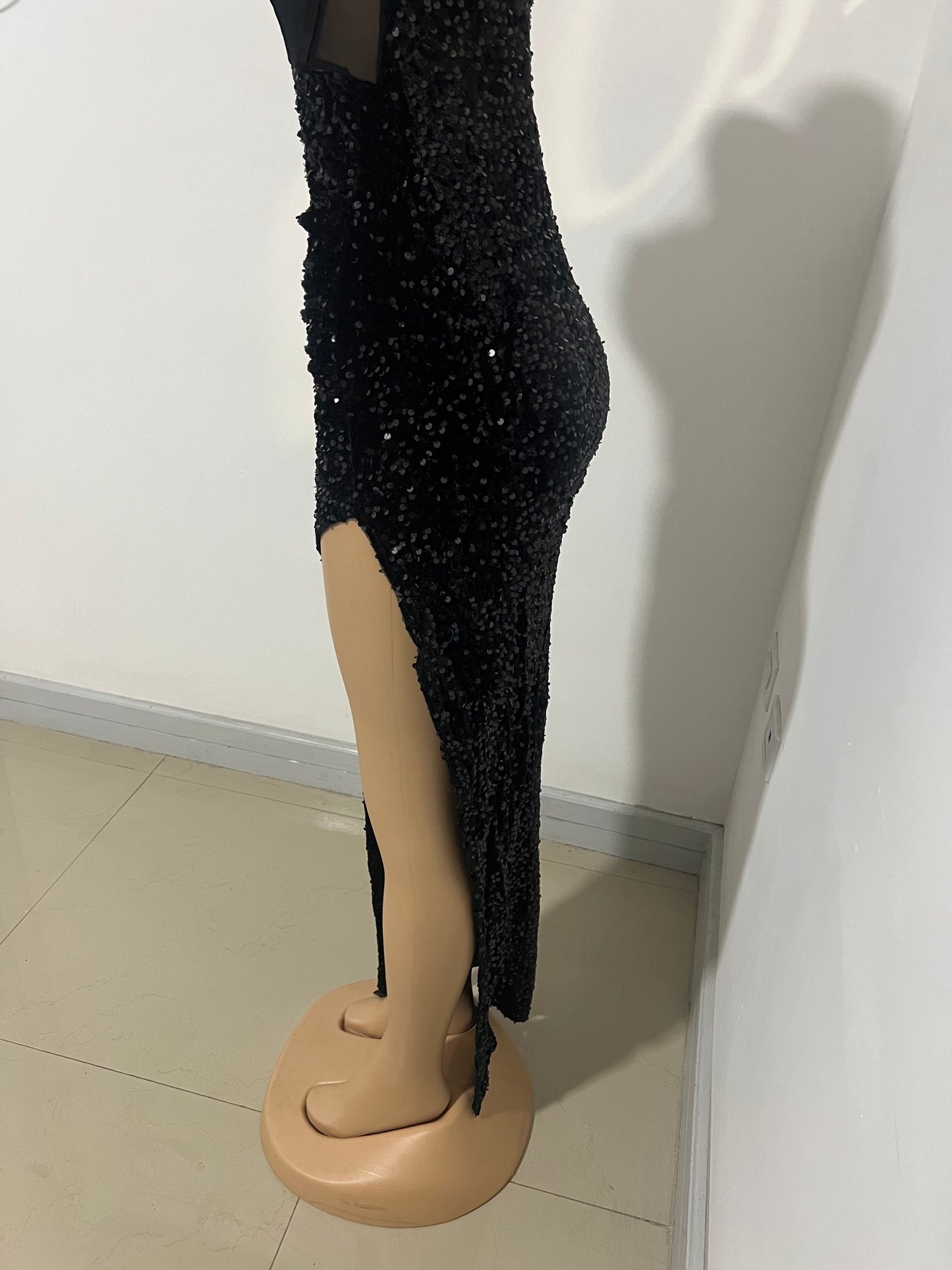 Corset Hollywood Dress (Black)