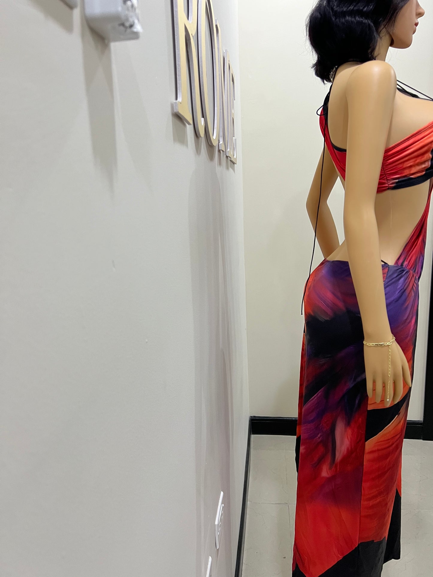 Amelia Giselle Dress (Abstract)