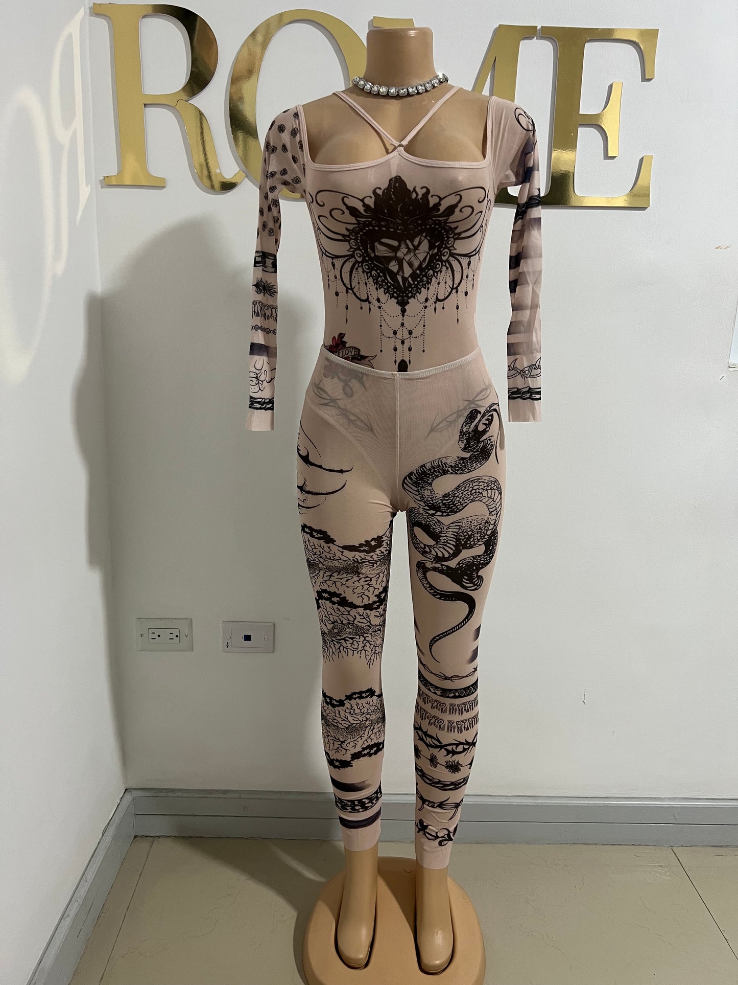 Ming 2 pcs Sheer Tights Set (Light)