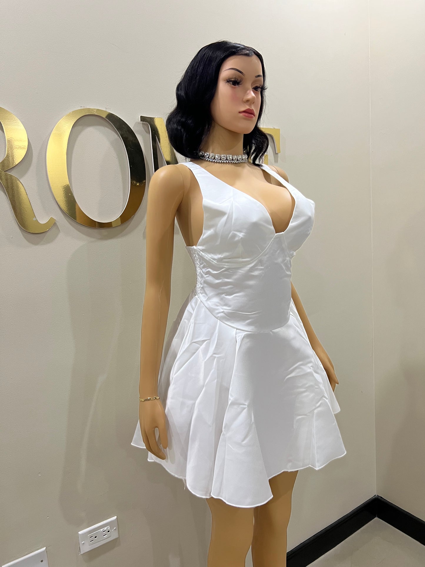 Tara Diana Dress (White)