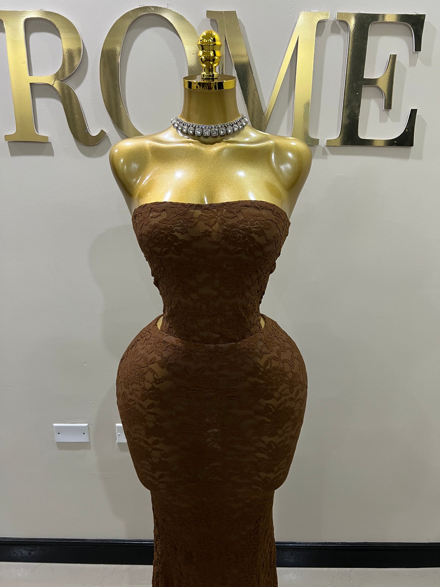 Luna Lace Bodysuit & Skirt Set