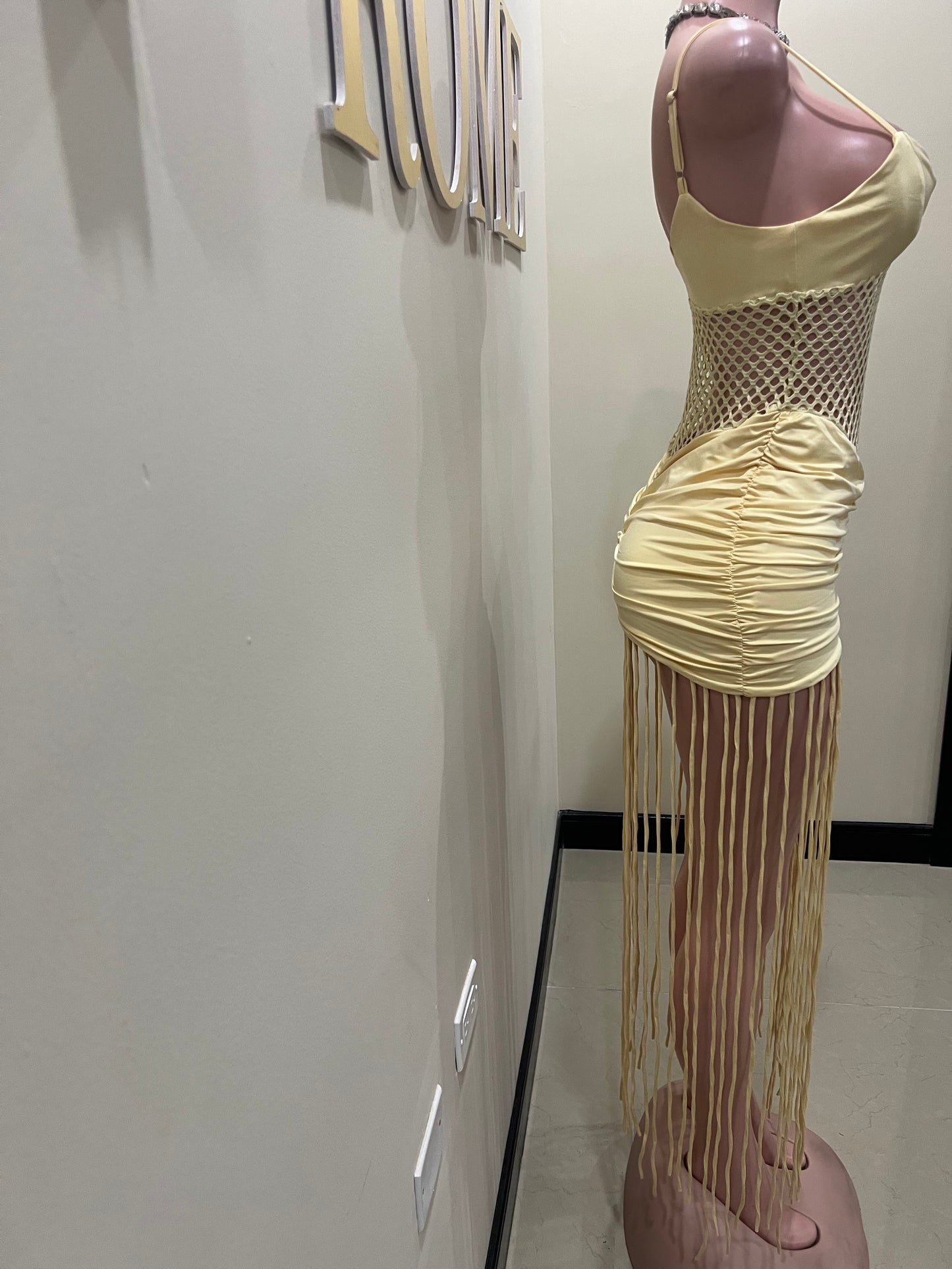 Martina Mini Fringe Dress