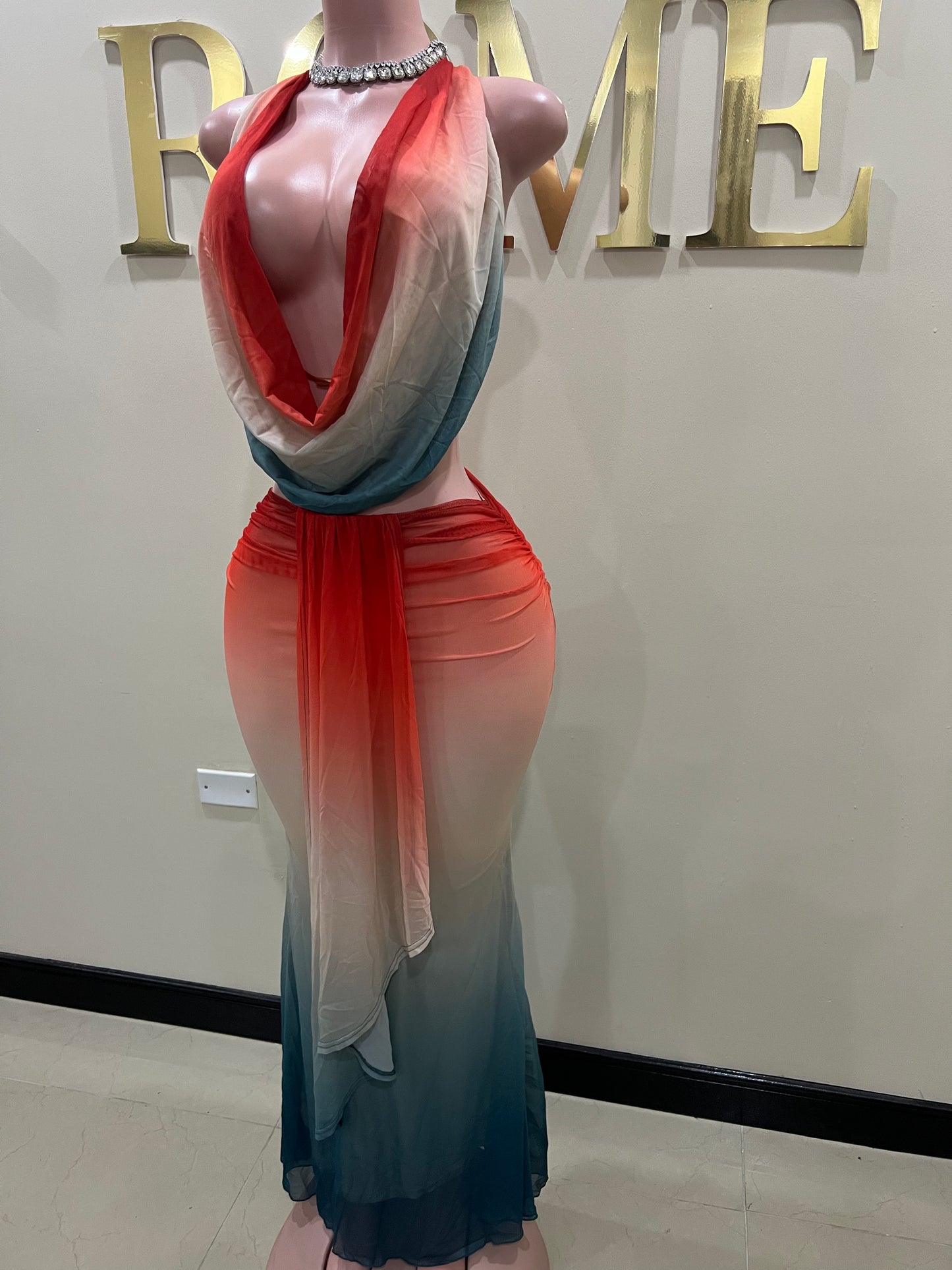 Astra Mermaid Skirt Set