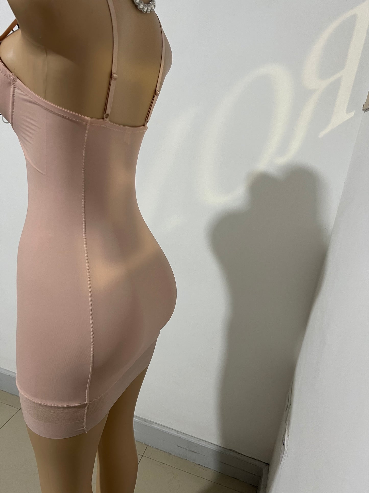 Shapewear Lingerie Dress (Dusty-Pink)