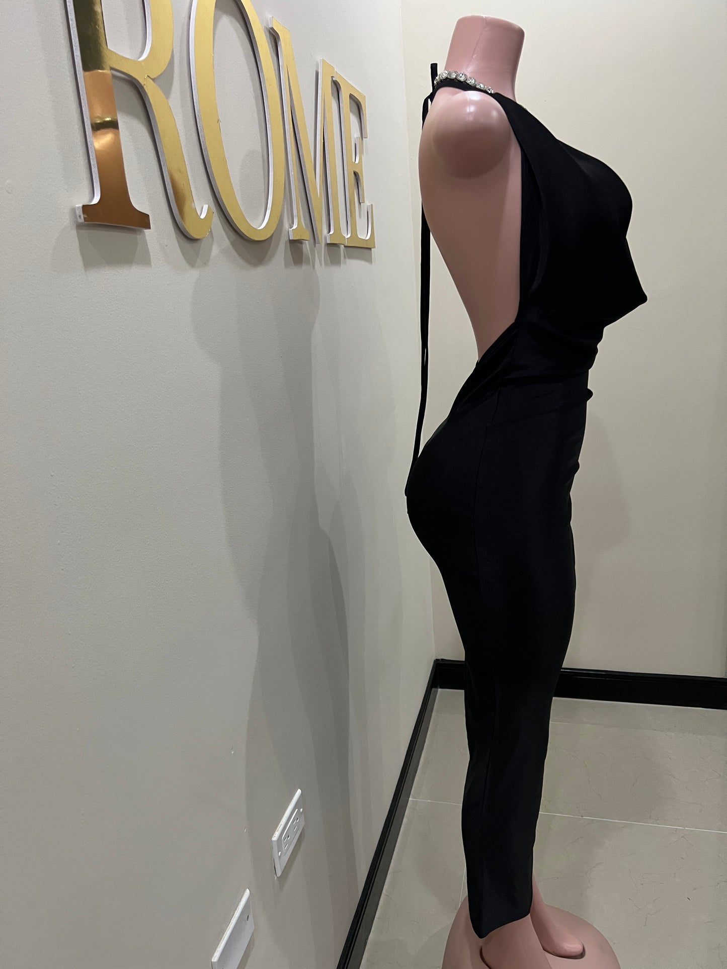 Sinatra Slay Dress (Black)