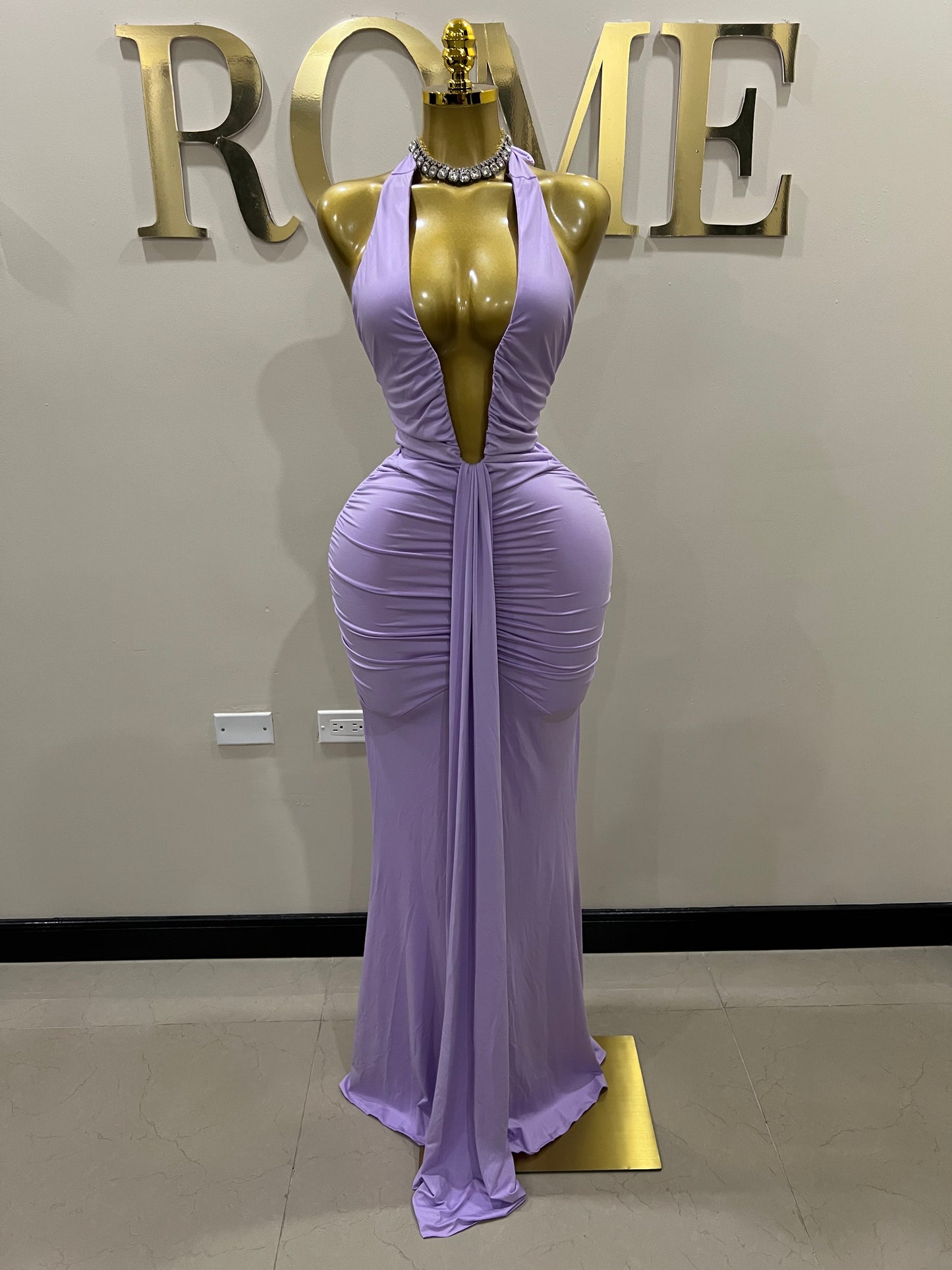 Chinelle Nara Dress (Light Purple)