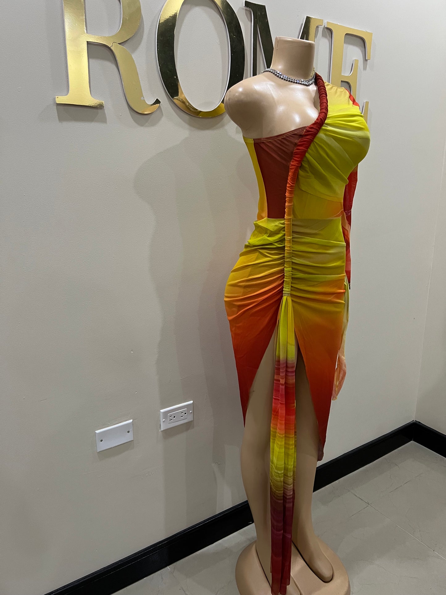 Cairo Carli Mesh Dress