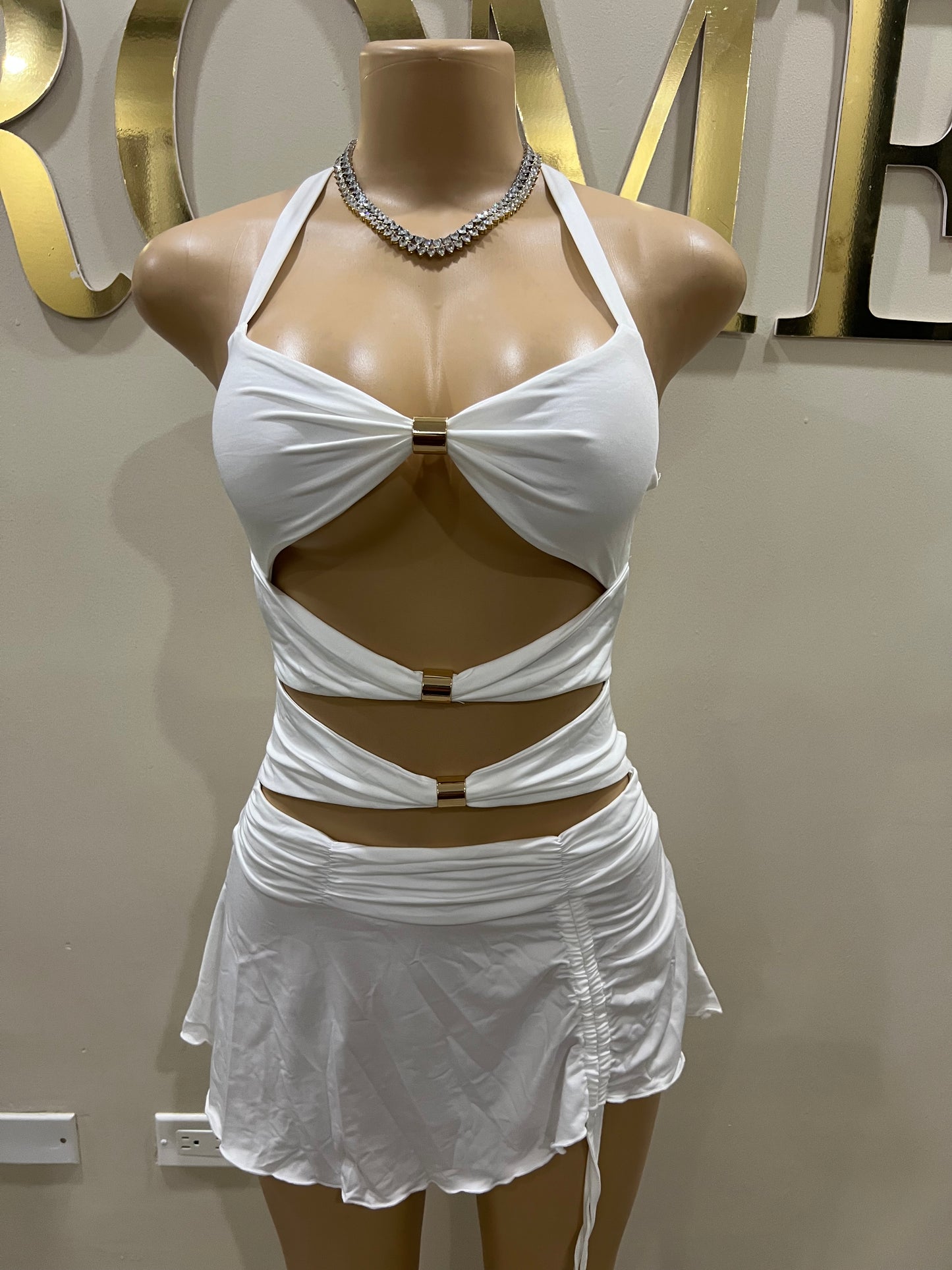 Kitty Femi Dress (White)