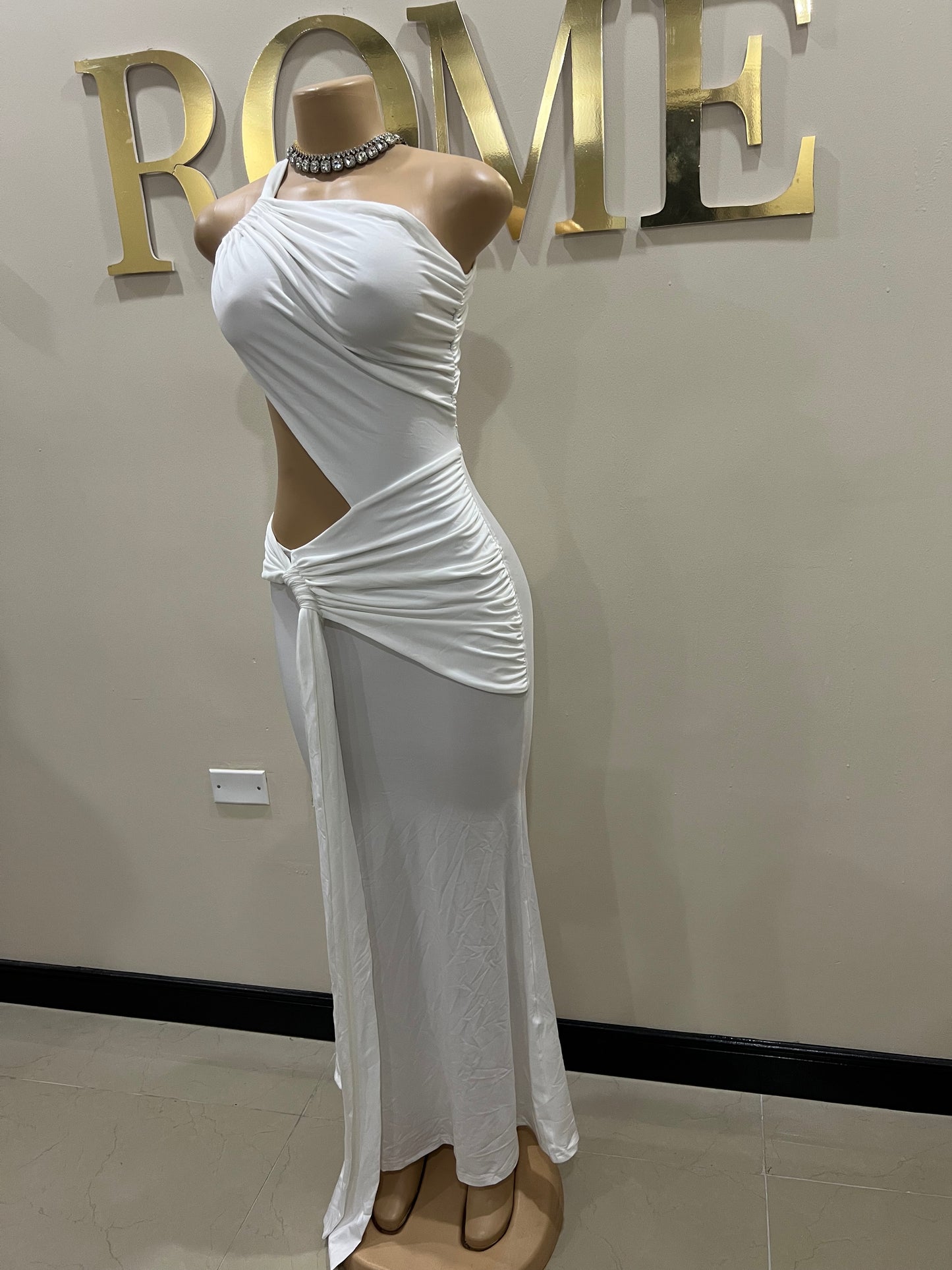 Emma Giselle Dress (White)