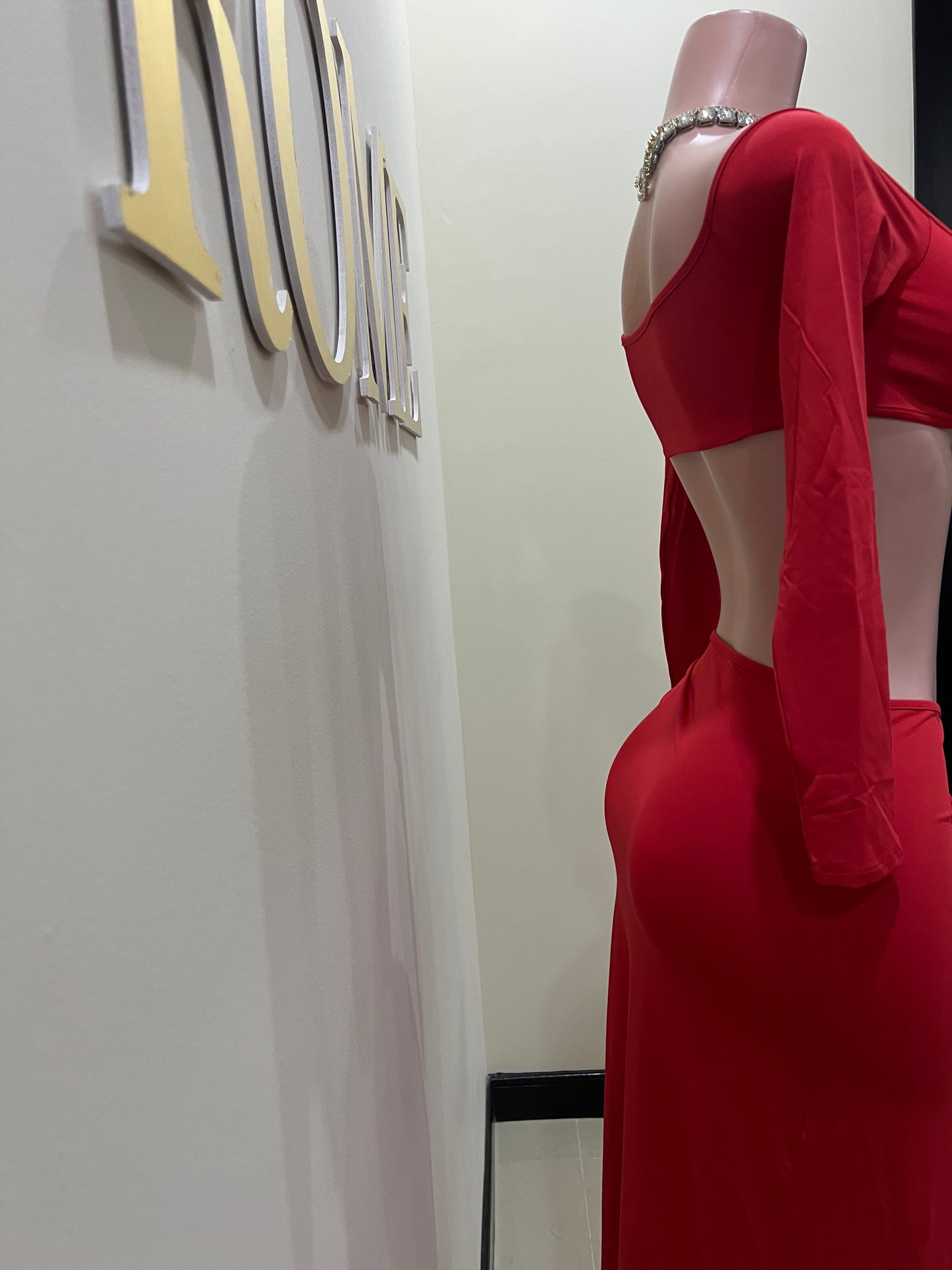 Ming Heart Skirt Set (Red)