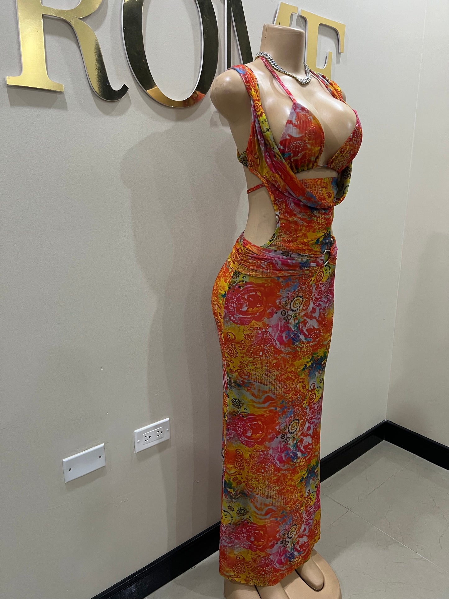 Alani Mesh 2 Pcs Dress