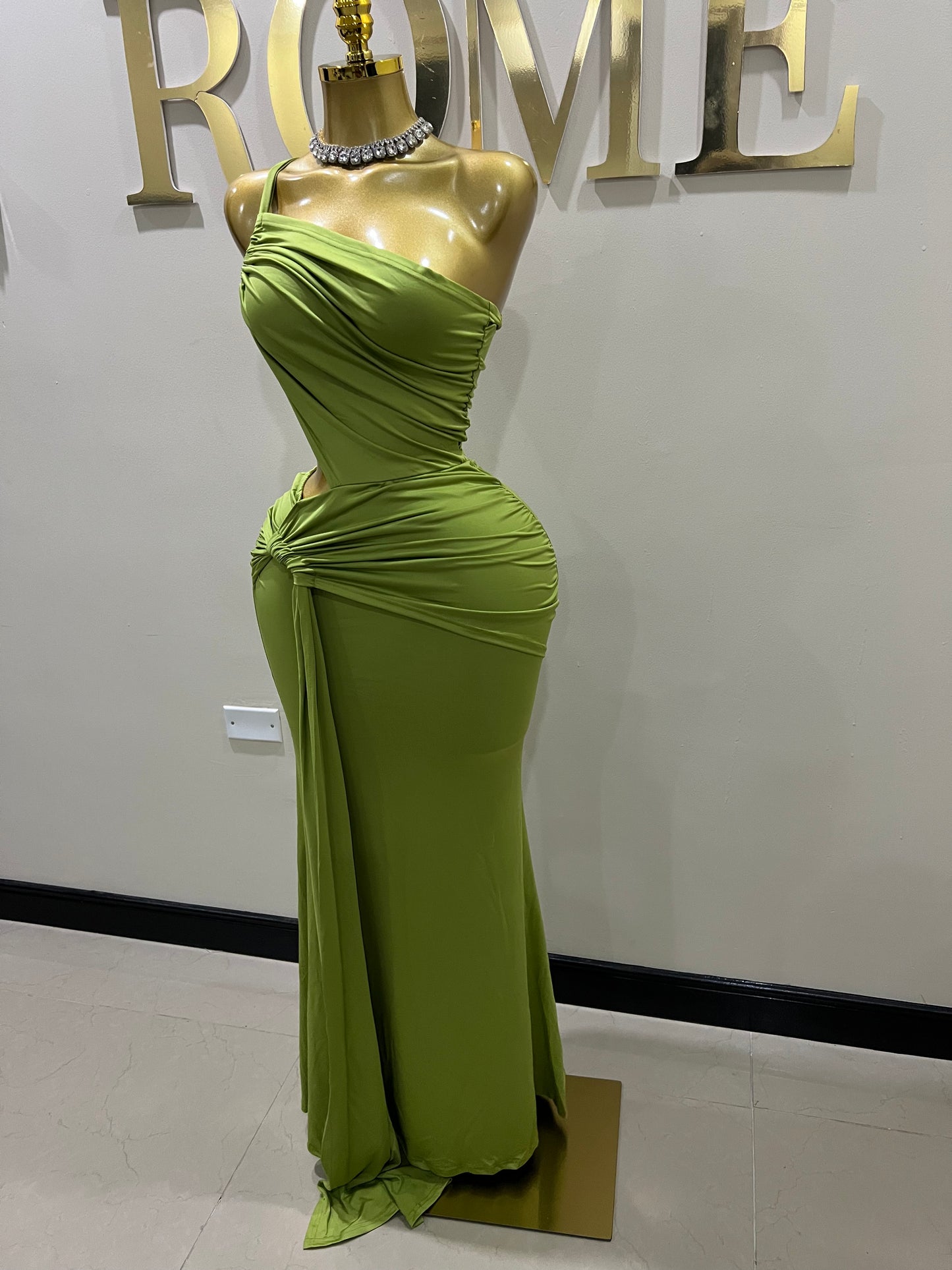 Emma Giselle Dress (Green)