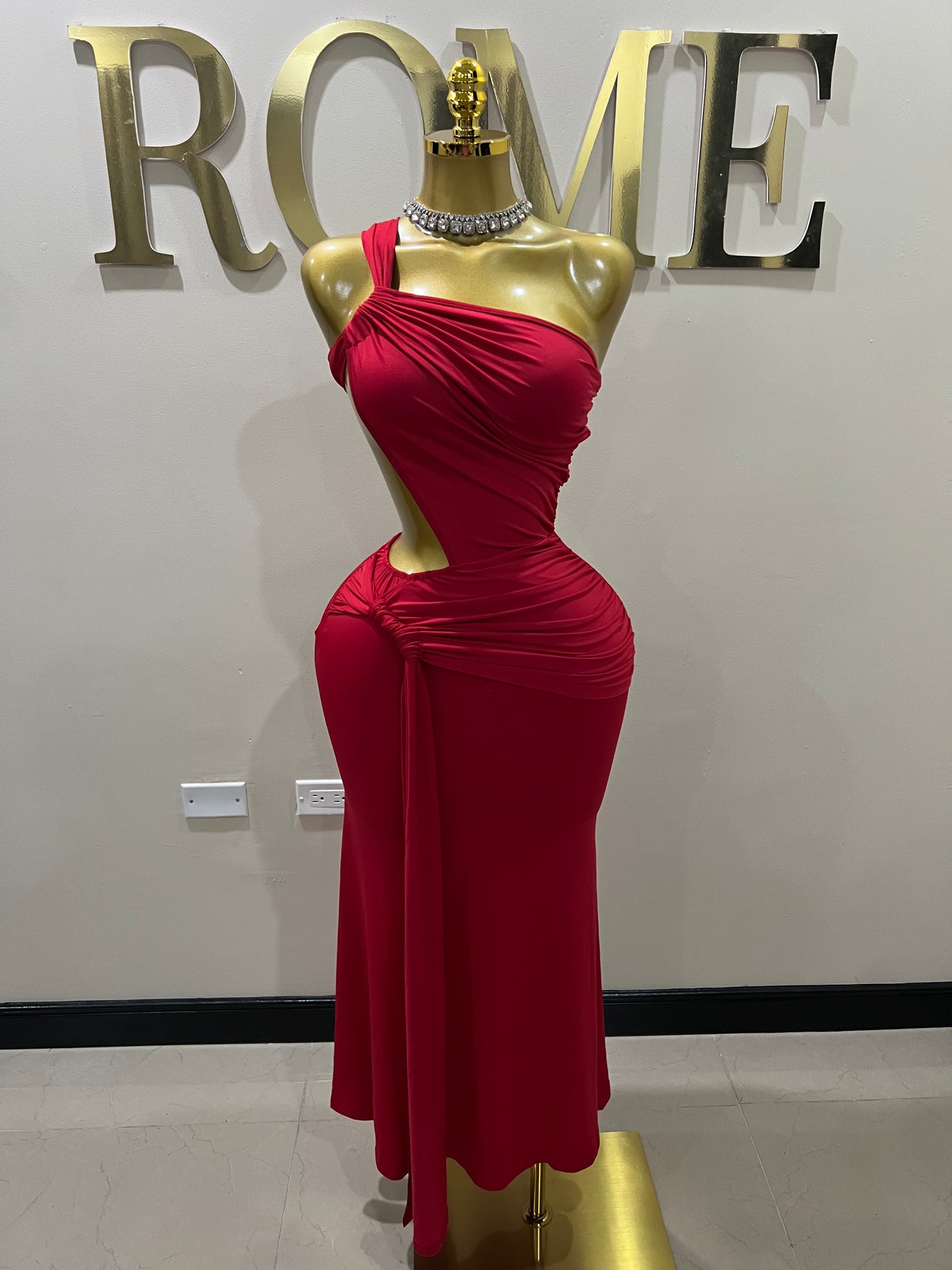 Emma Giselle Dress (Red)