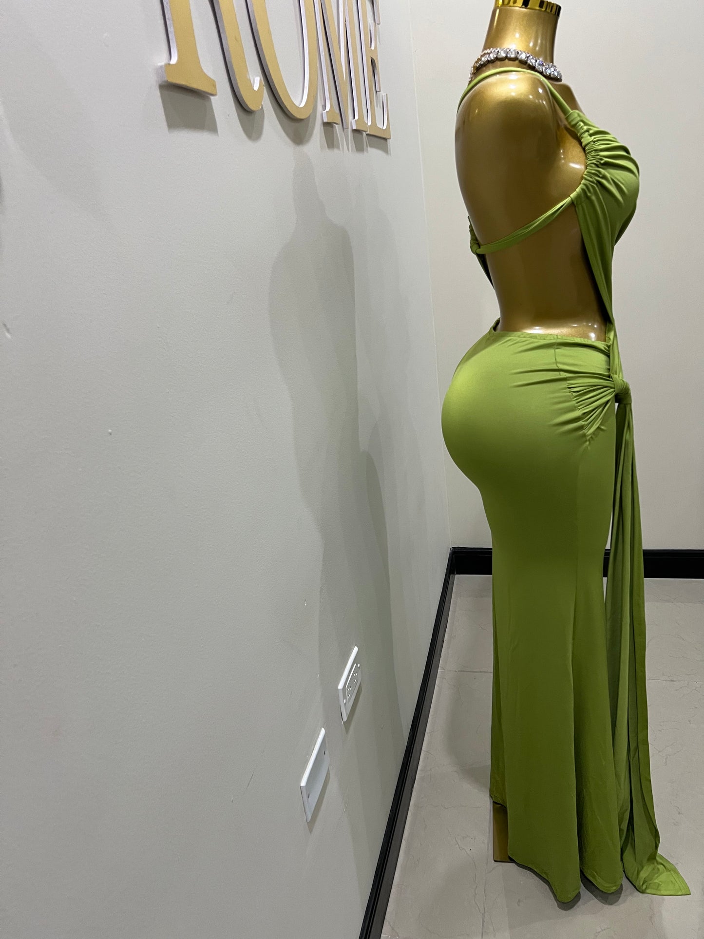Emma Giselle Dress (Green)