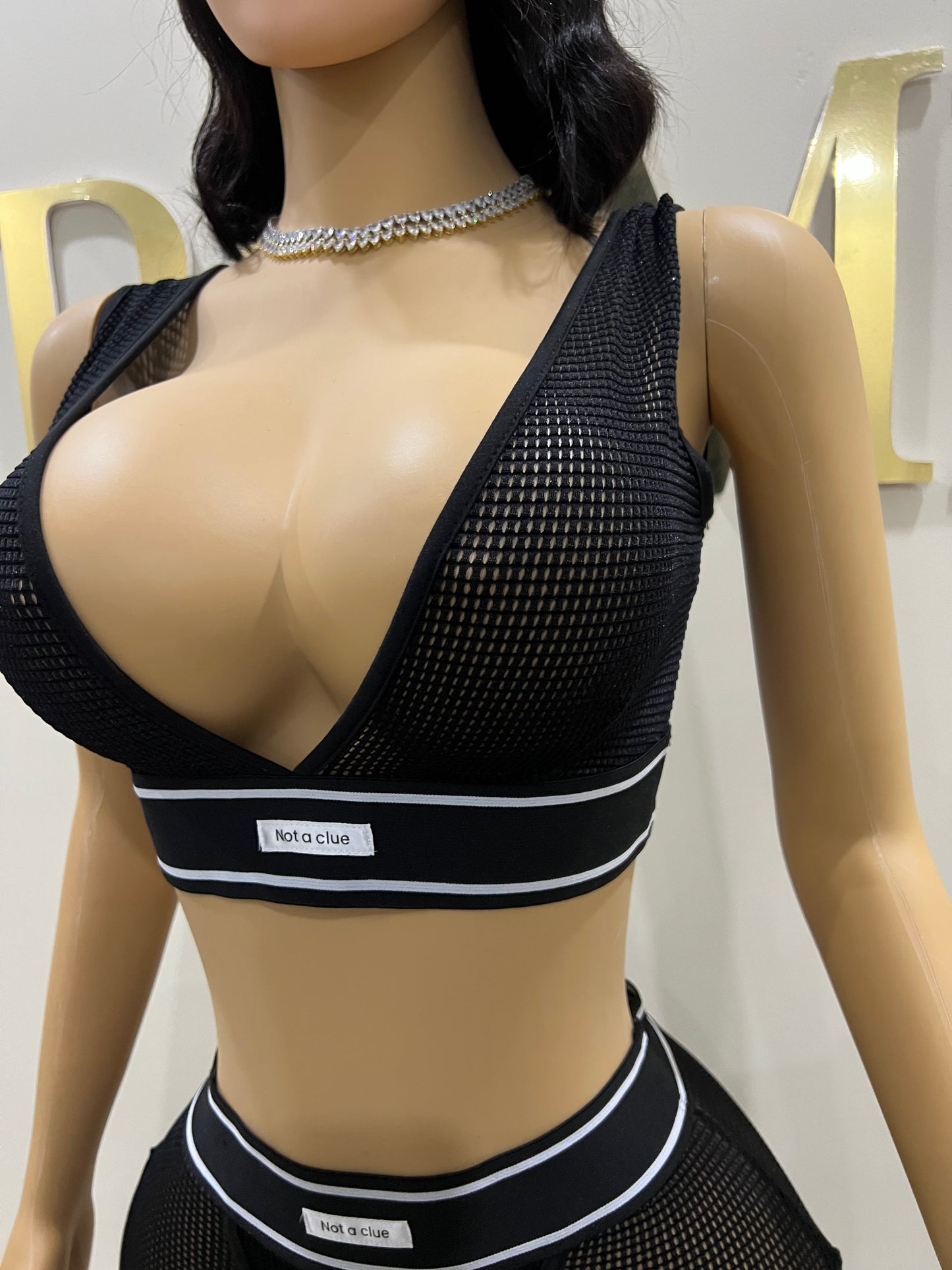 Tami 2 Pcs Tights Set (Black)