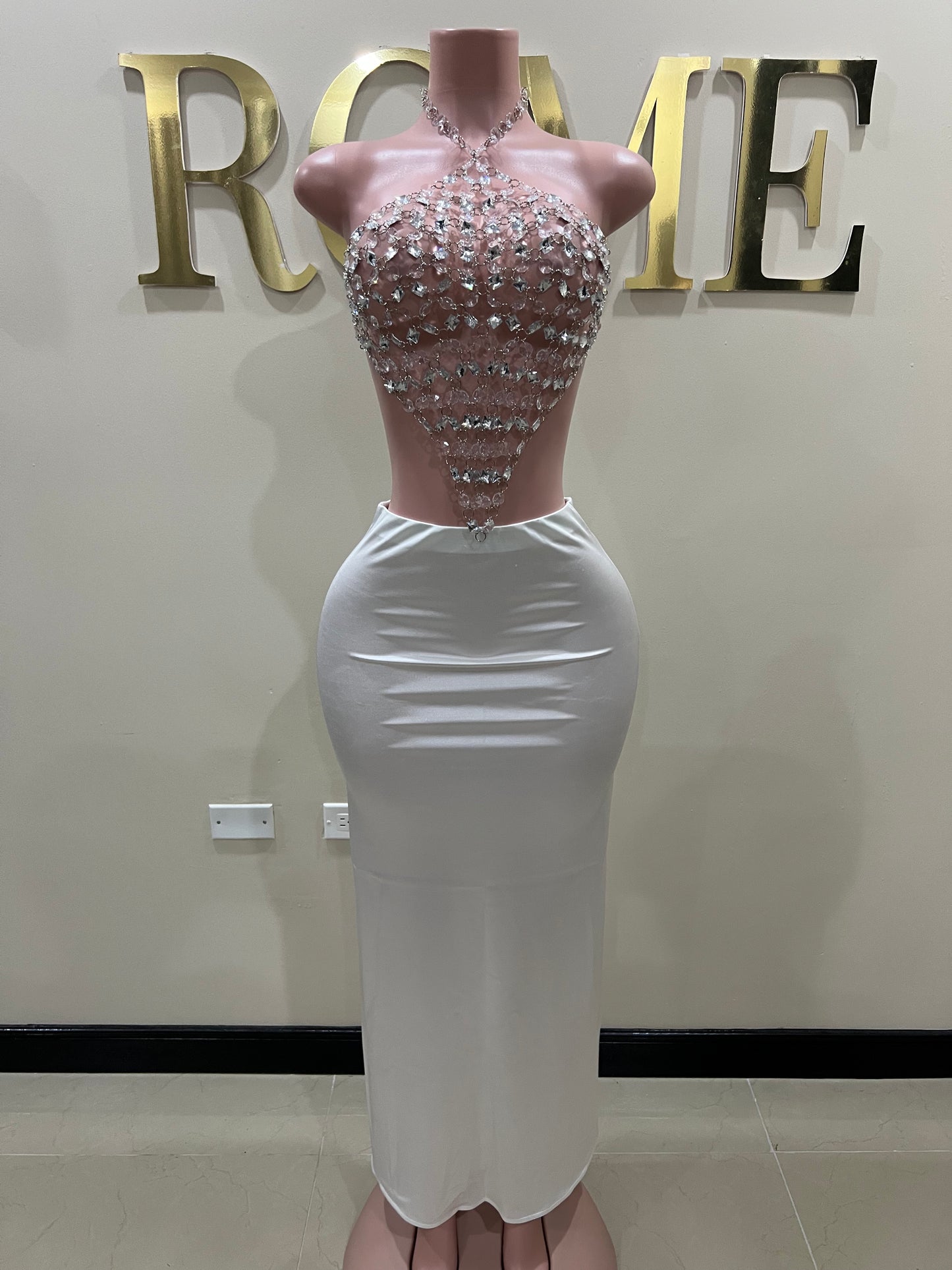 Priya Skirt Only (White)