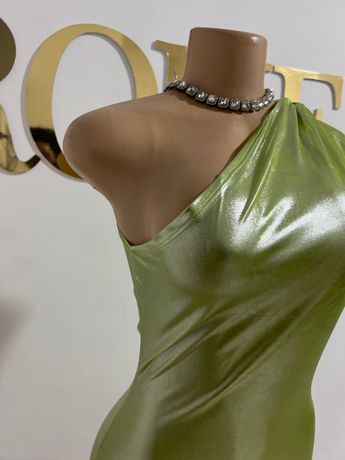 Iris Dress (Light-Green)