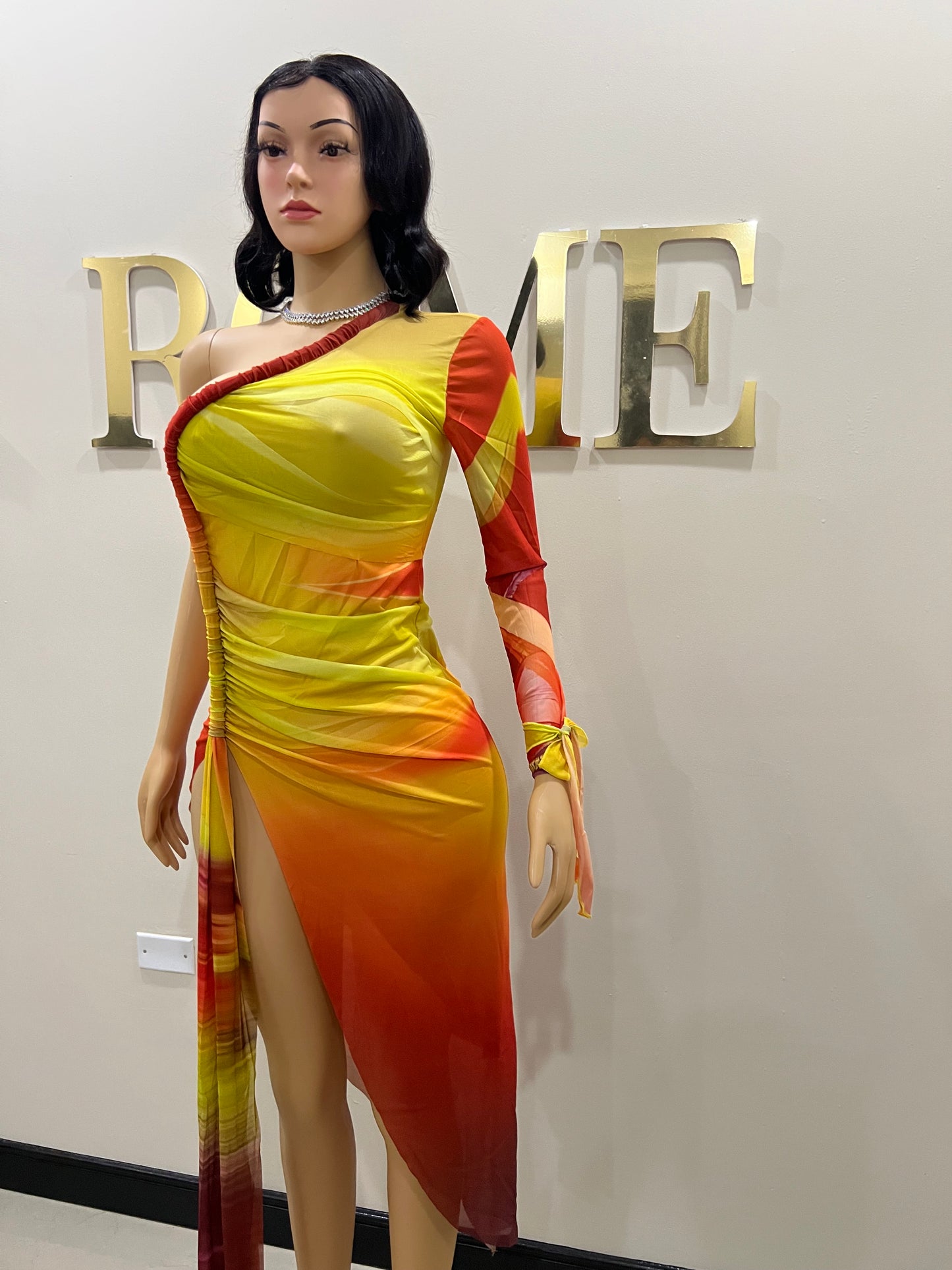 Cairo Carli Mesh Dress