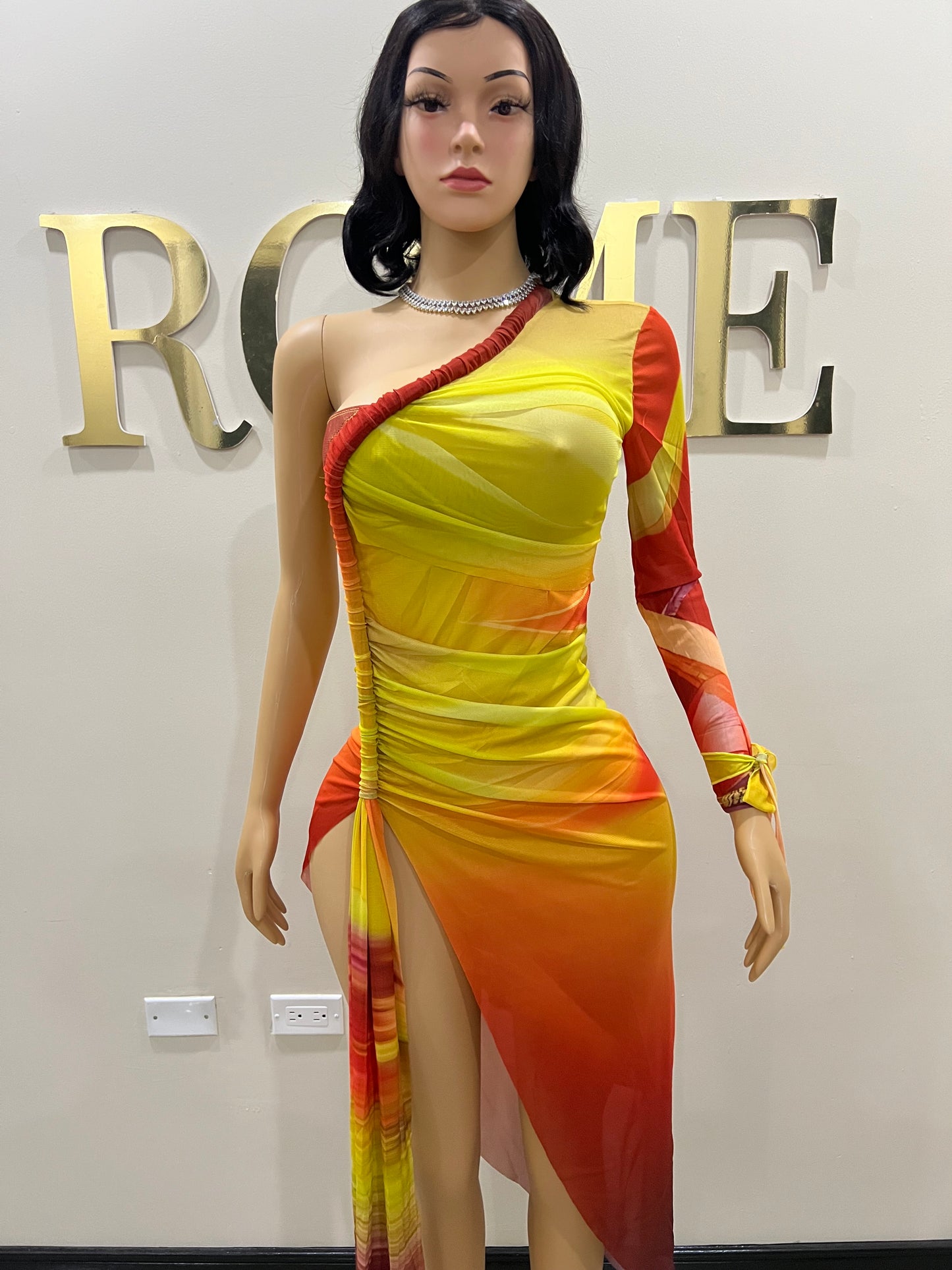 Cairo Carli Mesh Dress