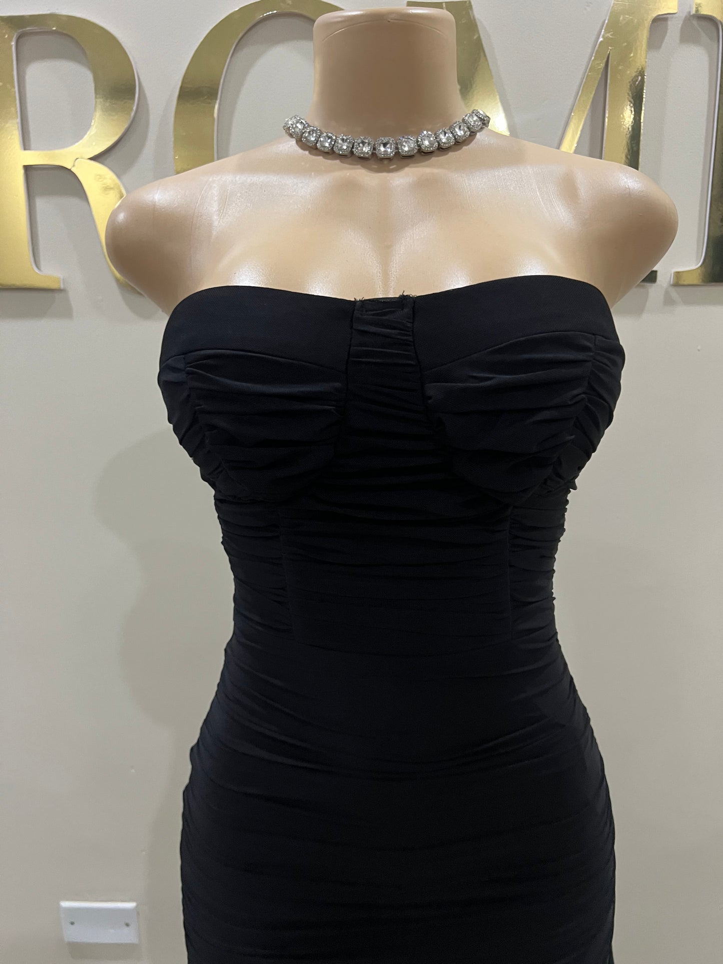 Ciara Nara Mesh Dress (Black)