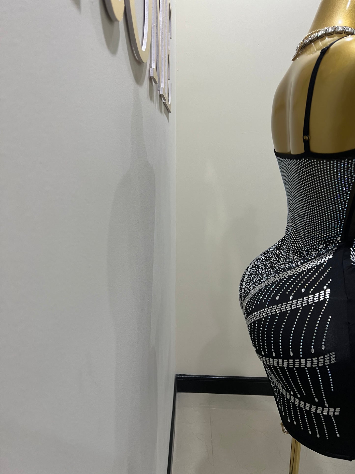 Star Crystal Dress (Black)